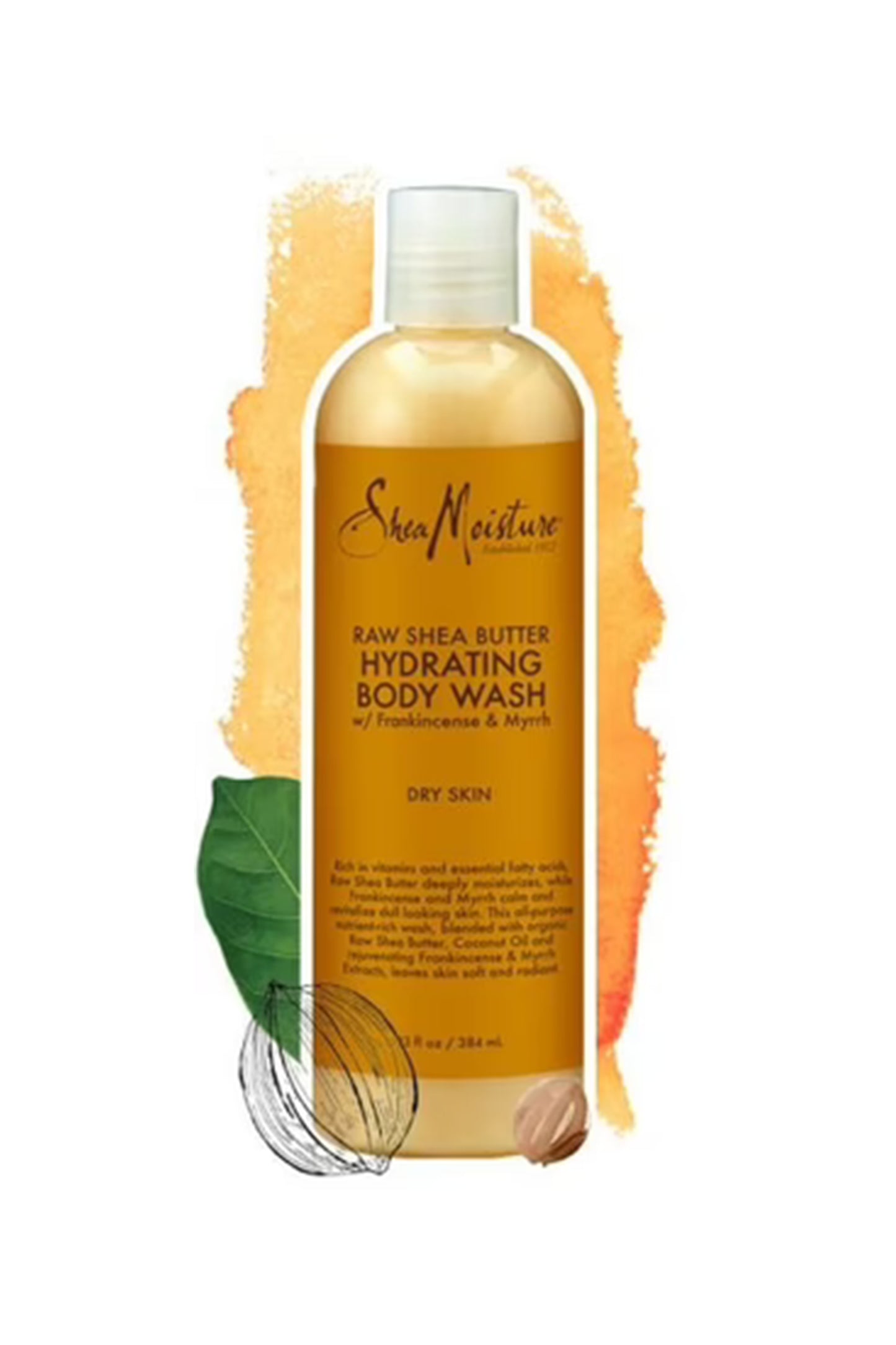 Shea Moisture Raw Shea Butter Body Wash 384 Ml