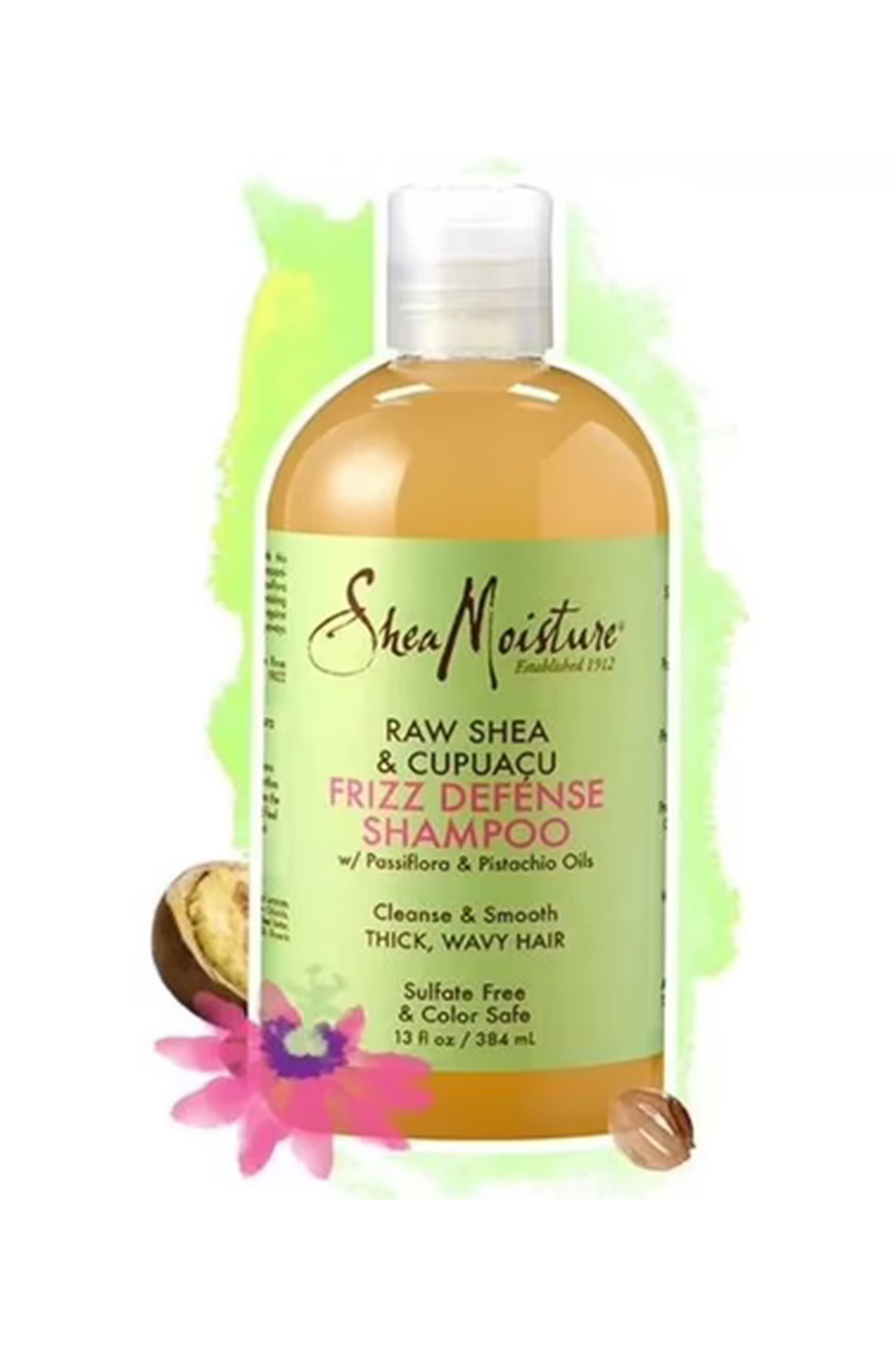 Shea Moisture Raw Shea Cupuacu Frizz Defense Shampoo 384 Ml