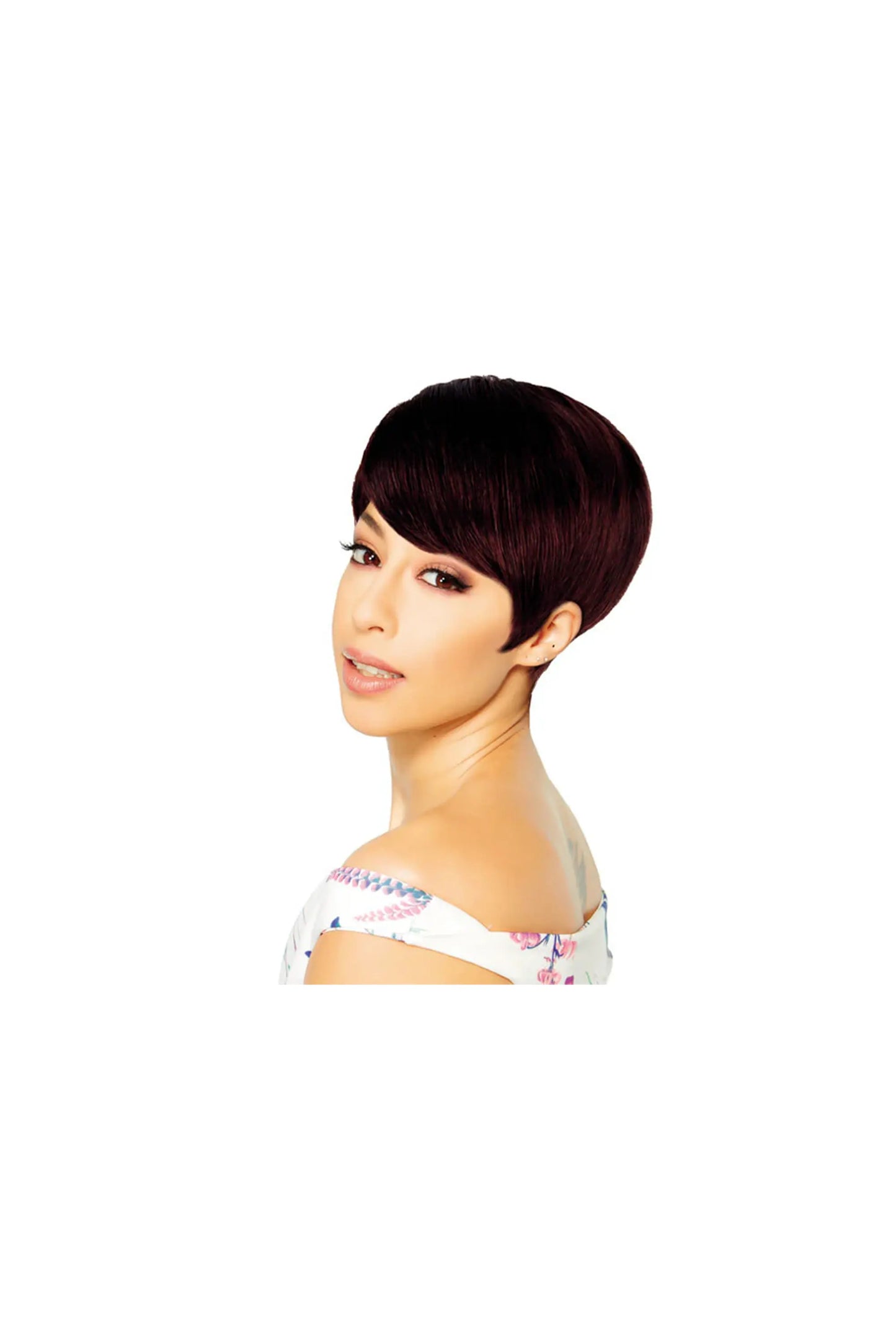 Sleek Human Hair Fashion Wig - Ane Wig