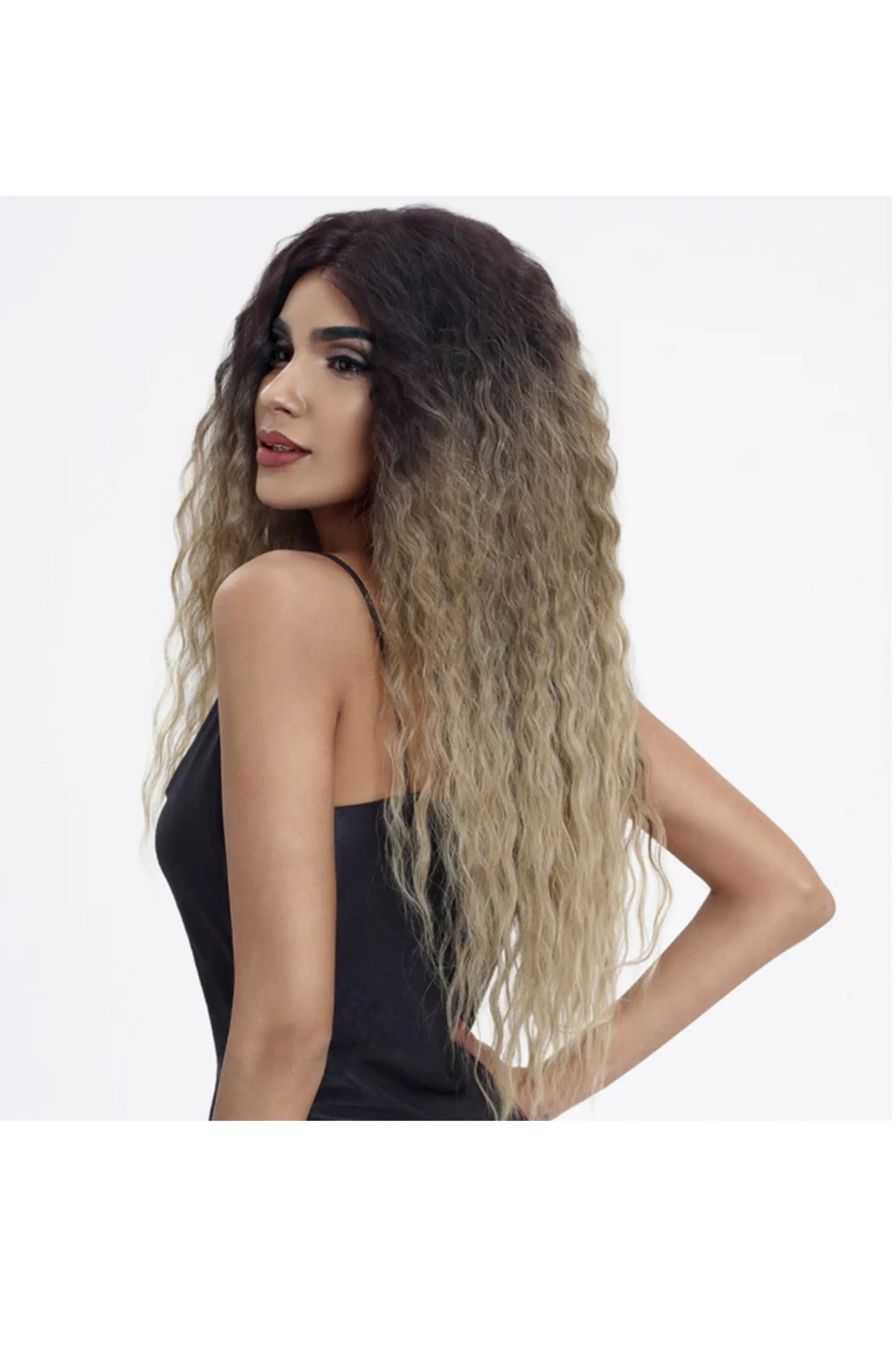 Sleek Synthetic Hair Spotlight Luxurious Wig - Freya Wig