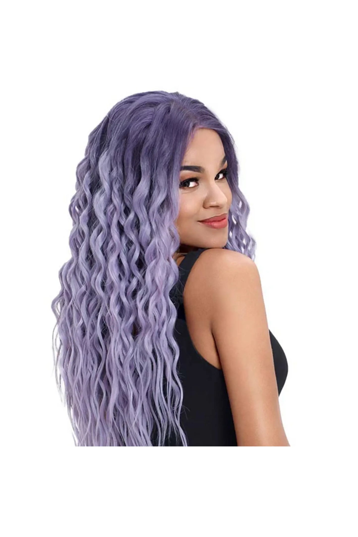 Sleek Synthetic Hair Spotlight Luxurious Wig - Layla