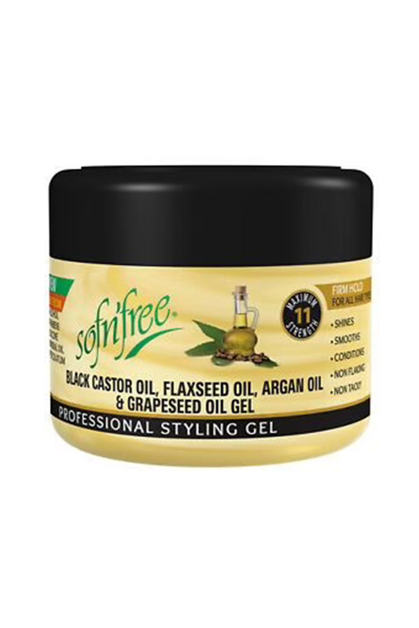 Sof N'free Styling Gel Black Castor Oil 250ml