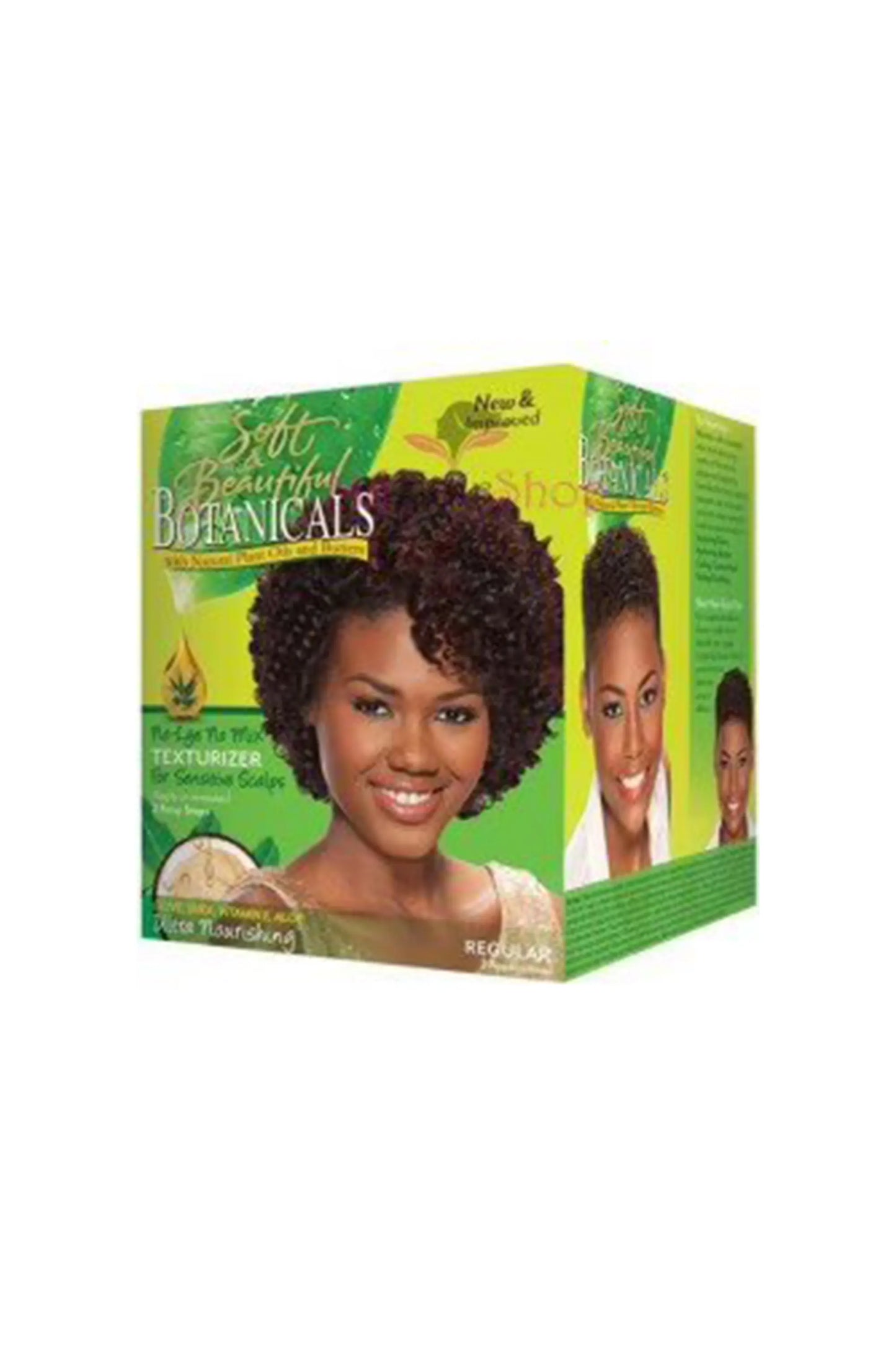 Soft & Beautiful Botanicals Regular No-Lye No Mix Texturizer For Sensitive Scalps