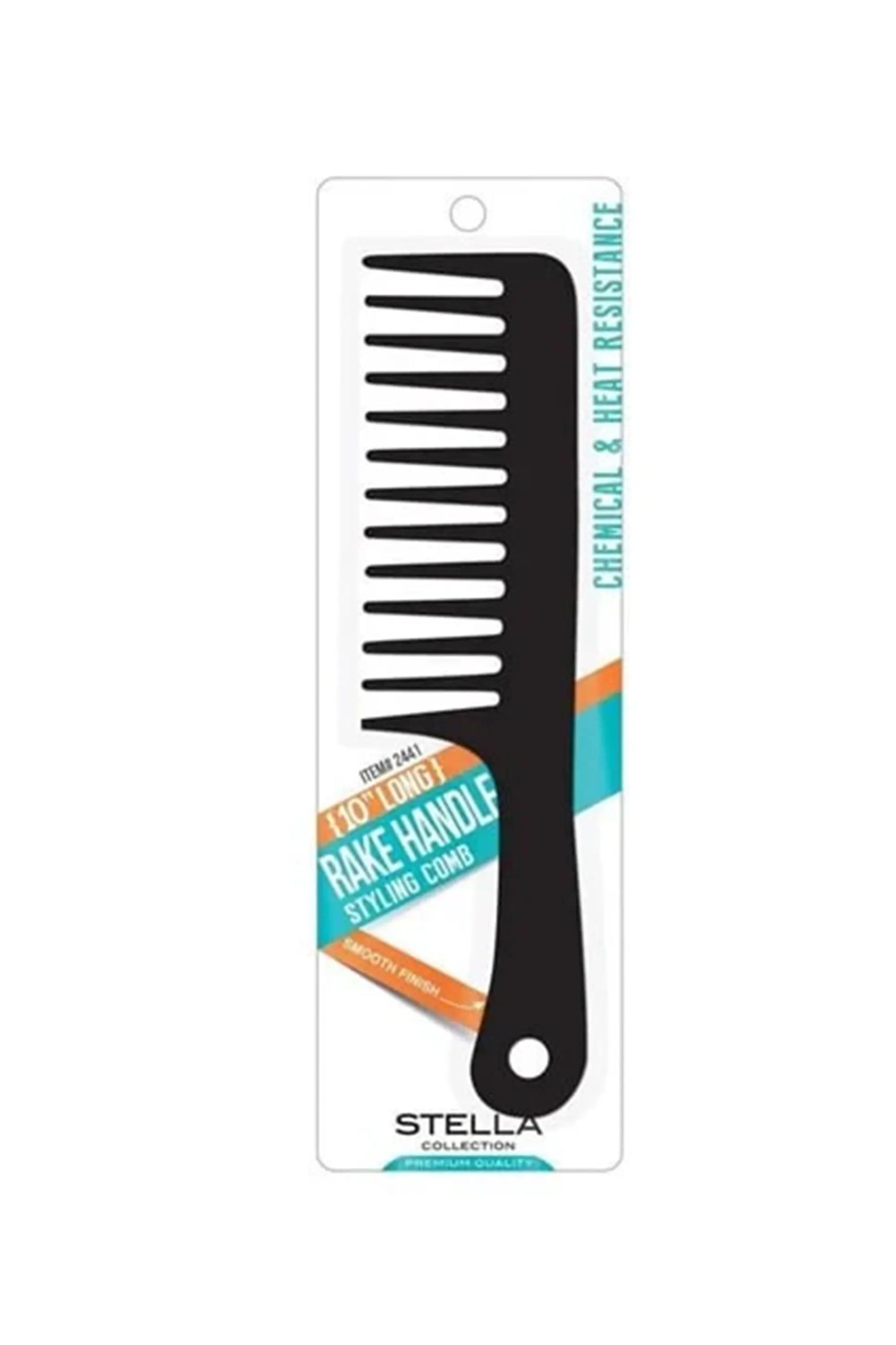 Stella Collection 10" Rake Handle Comb Item#2441
