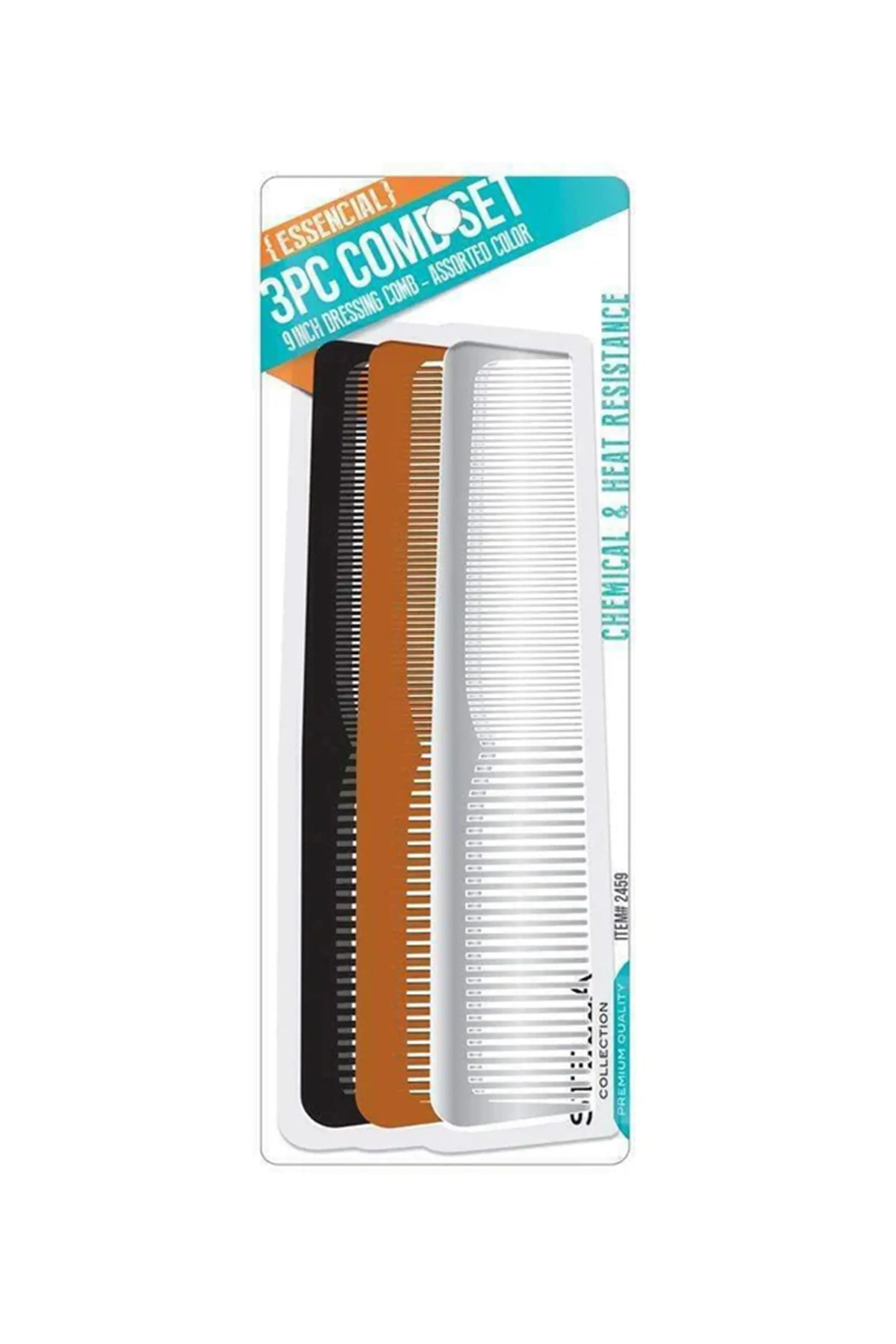 Stella Collection Comb Set 3 Pcs (Assorted) #2459