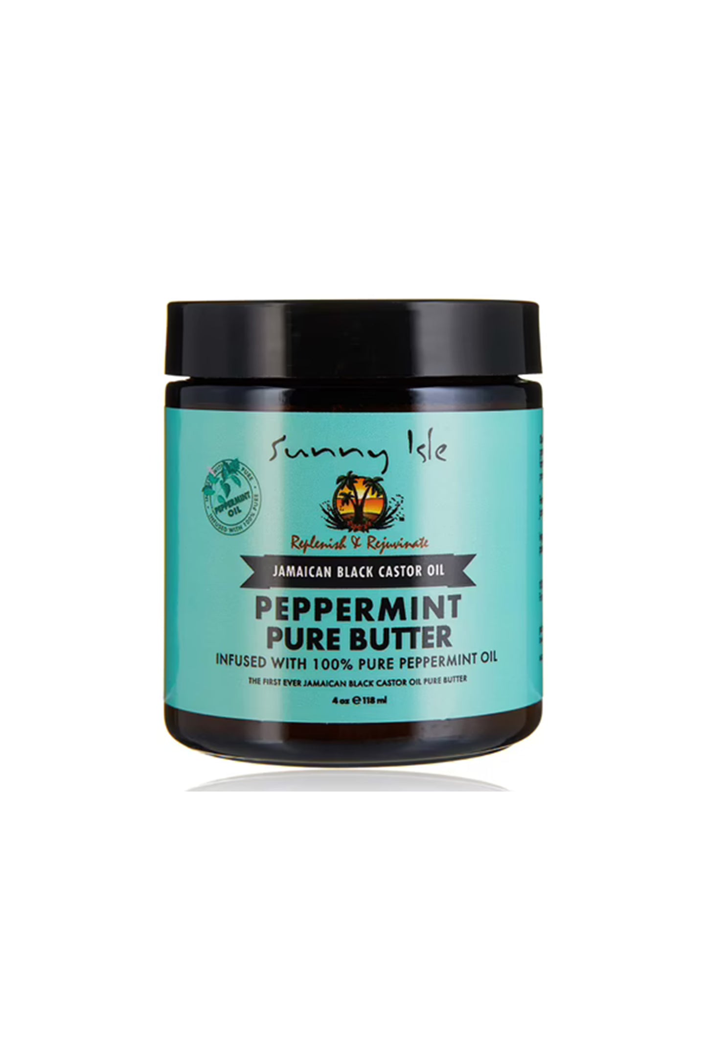 Sunny Isle J Amaican Black Castor Peppermint Pure Butter 4oz