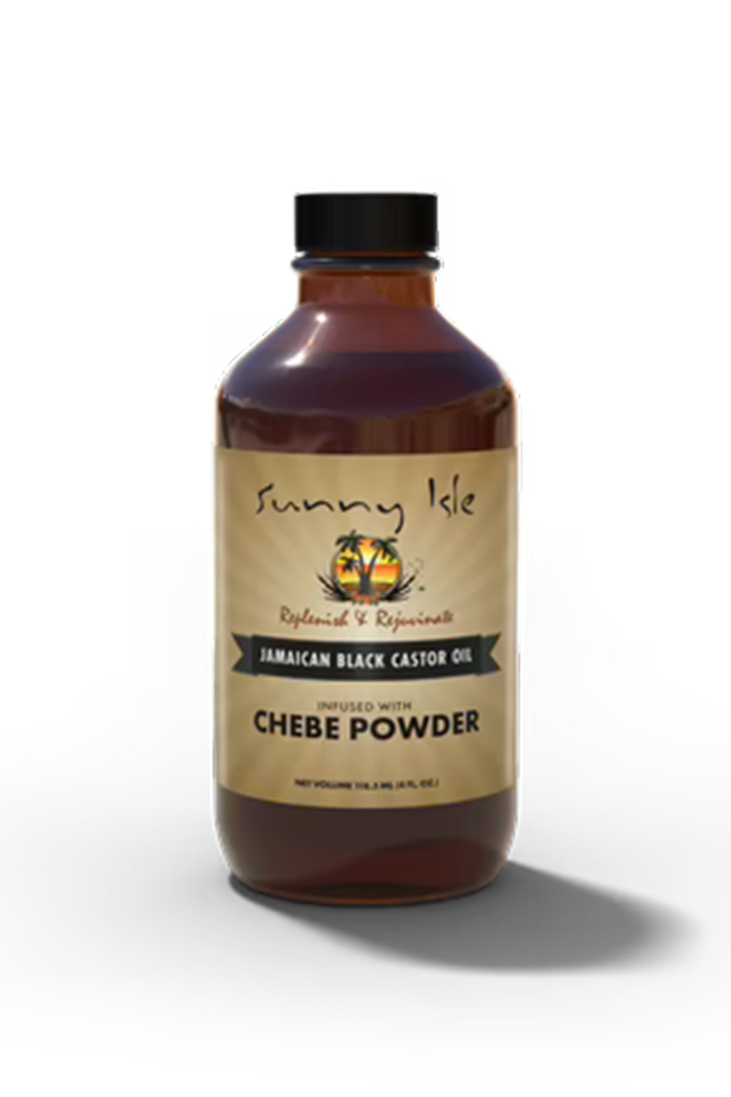 Sunny Isle Jamaican Black Castor Oil Infused With Chebe Powder 118.3ml
