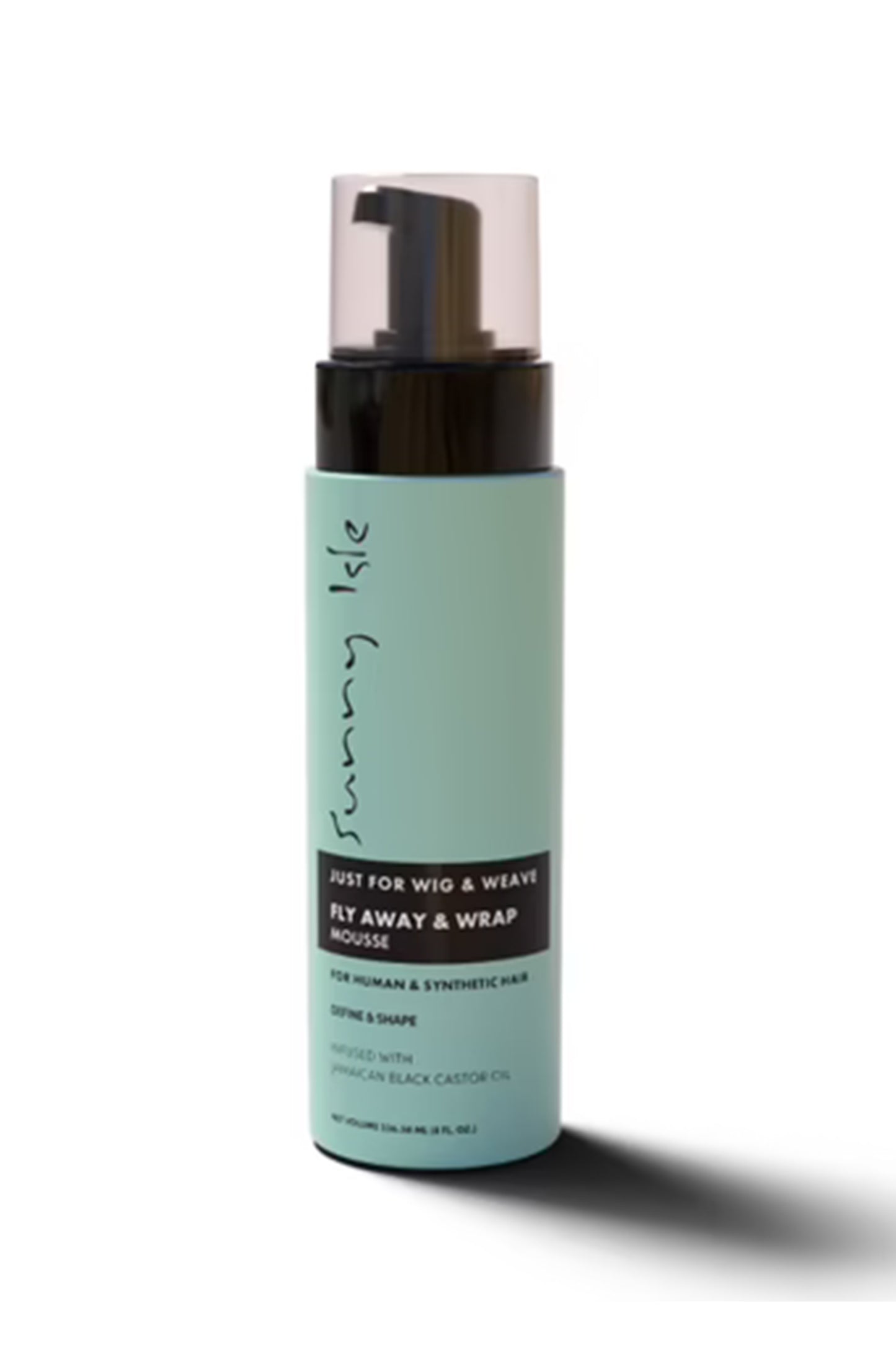 Sunny Isle Just For Wig, Weave, Braid & Extensions - Fly Away & Wrap Mousse 8oz