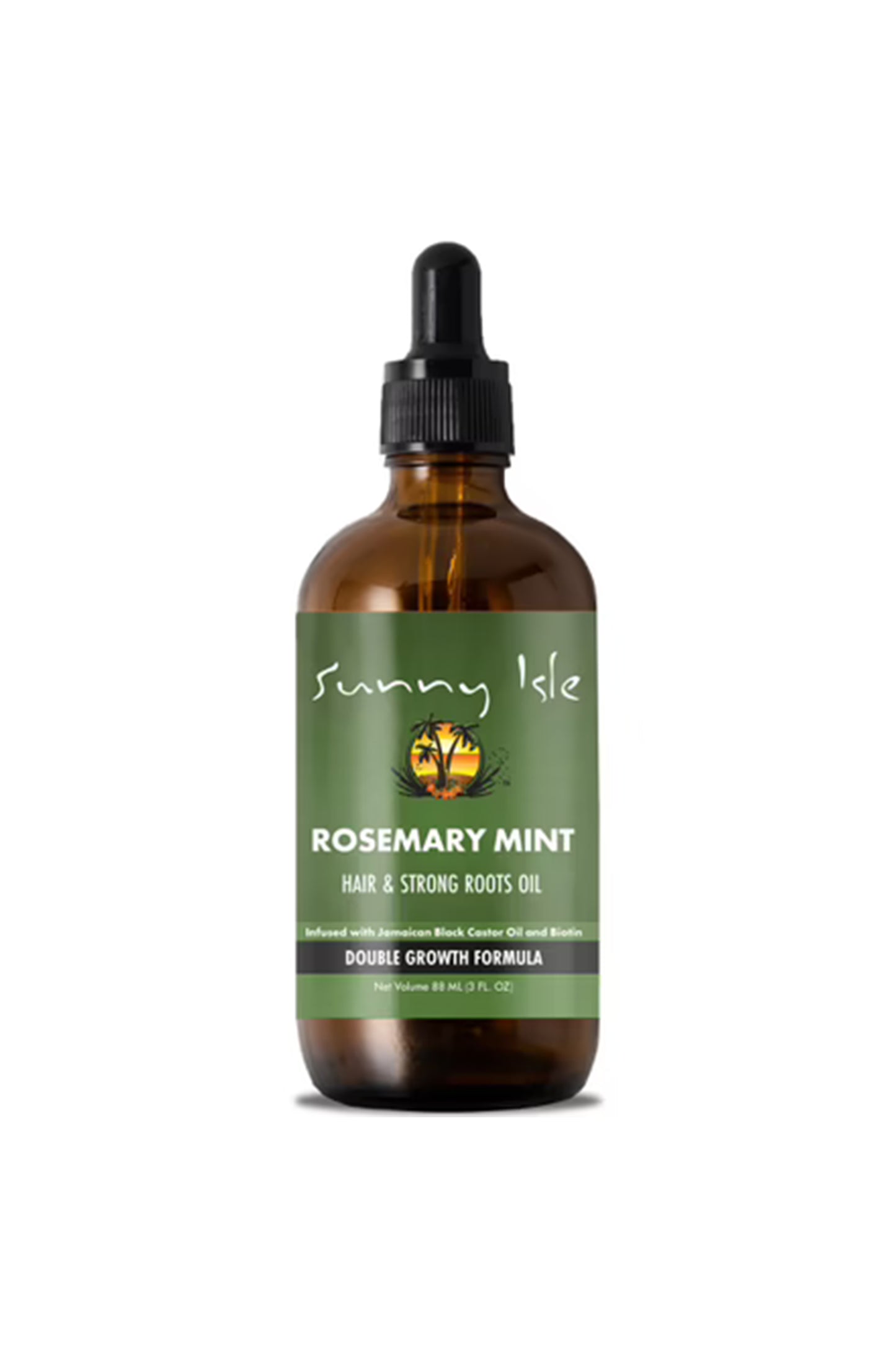 Sunny Isle Rosemary Mint & Strong Roots Oil 3oz