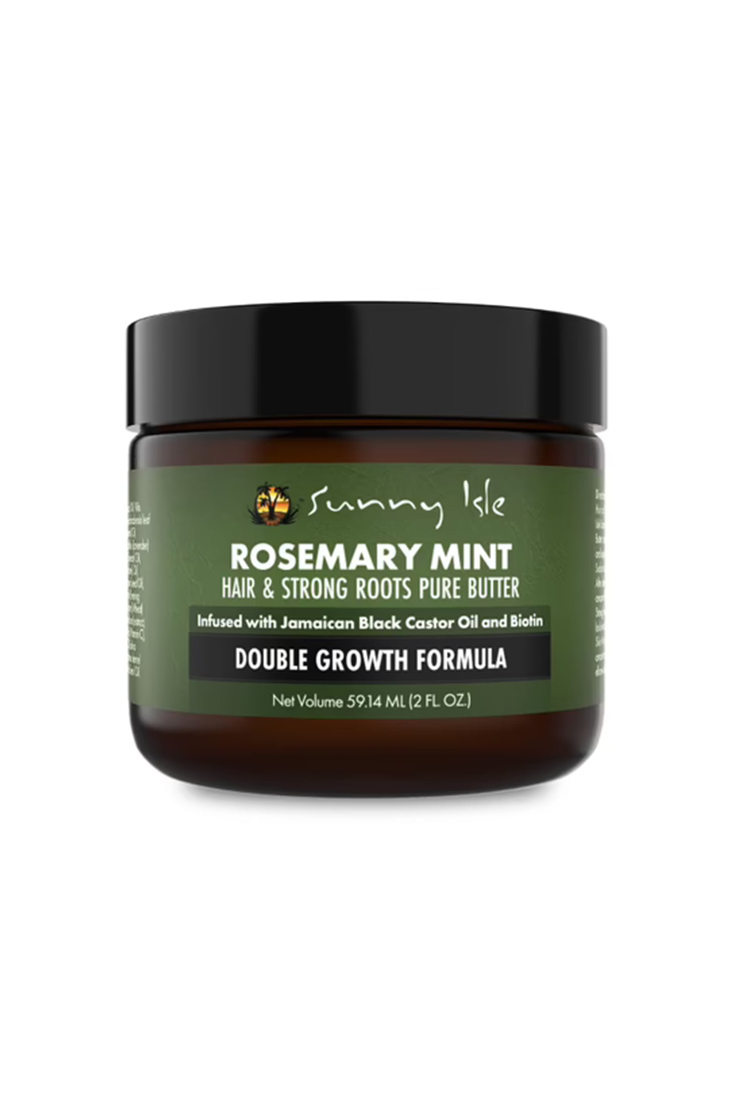 Sunny Isle Rosemary Mint & Strong Roots Pure Butter 2oz
