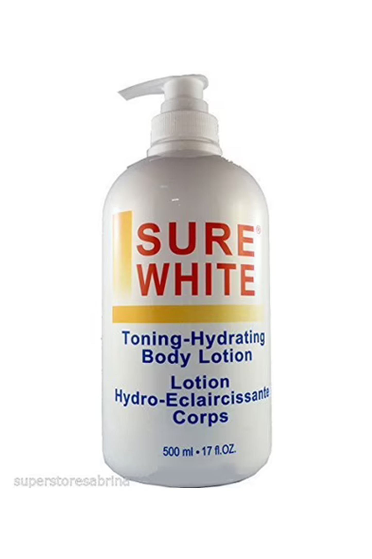 Sure White Lightening Hydrating Body Lotion 500ml