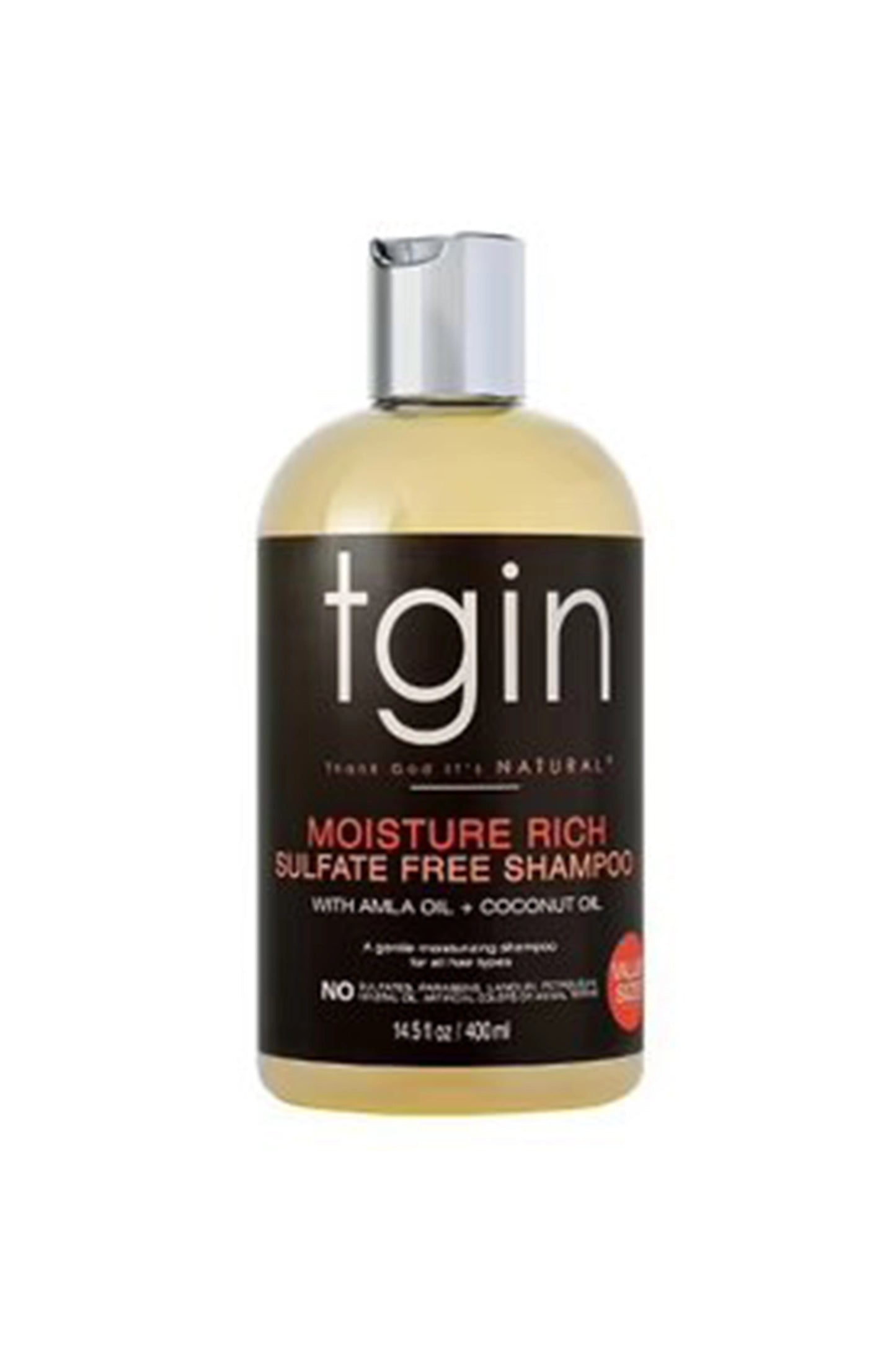 TGIN Moist Rich Sulfate Free Shampoo 14.5oz