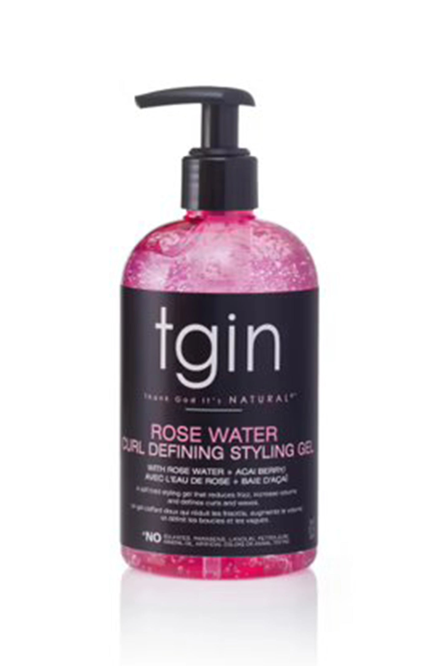 TGIN Rose Water Curl Stylign Gel 13oz