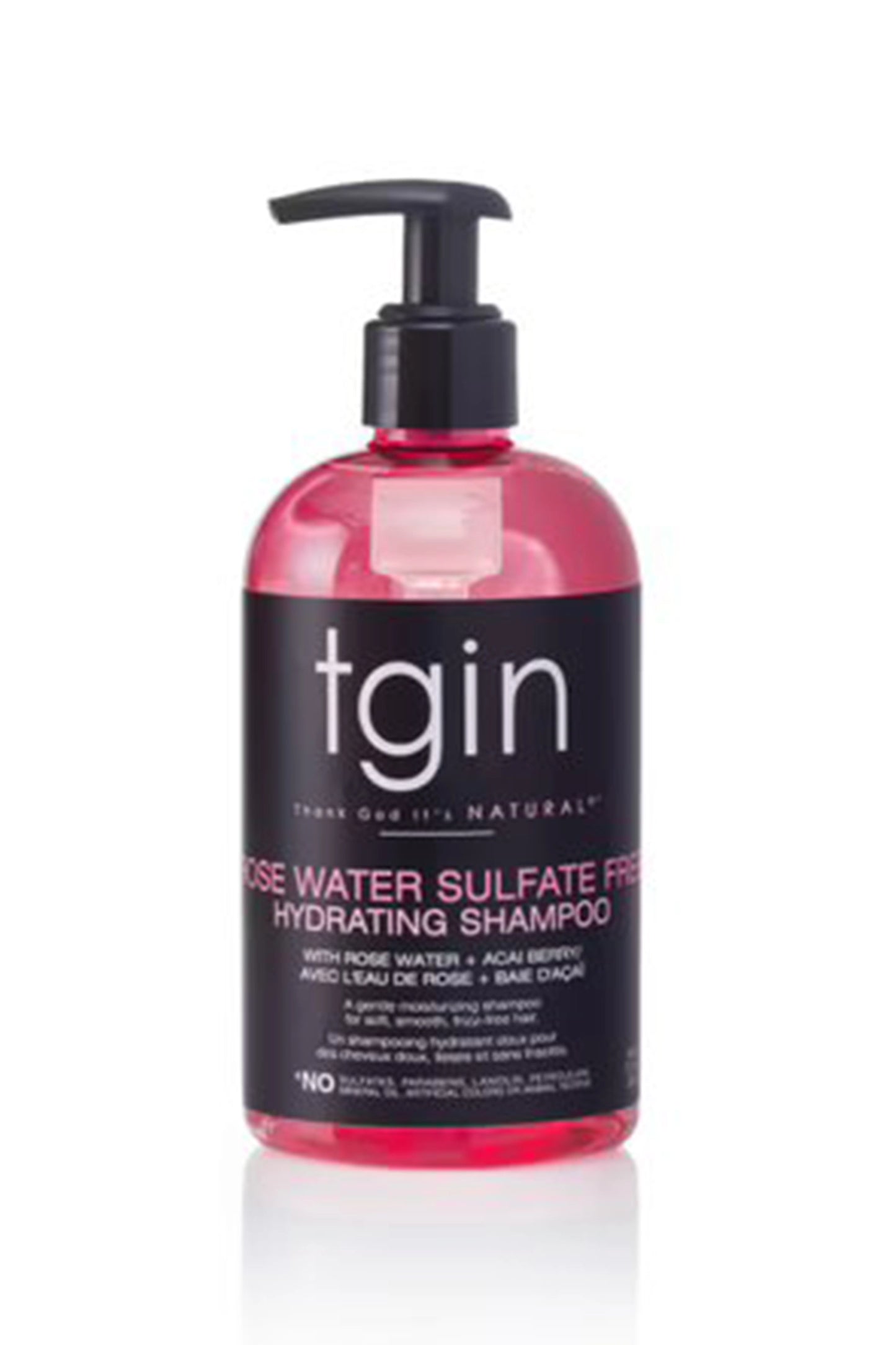 TGIN Rose Water Hydrating Shampoo13oz