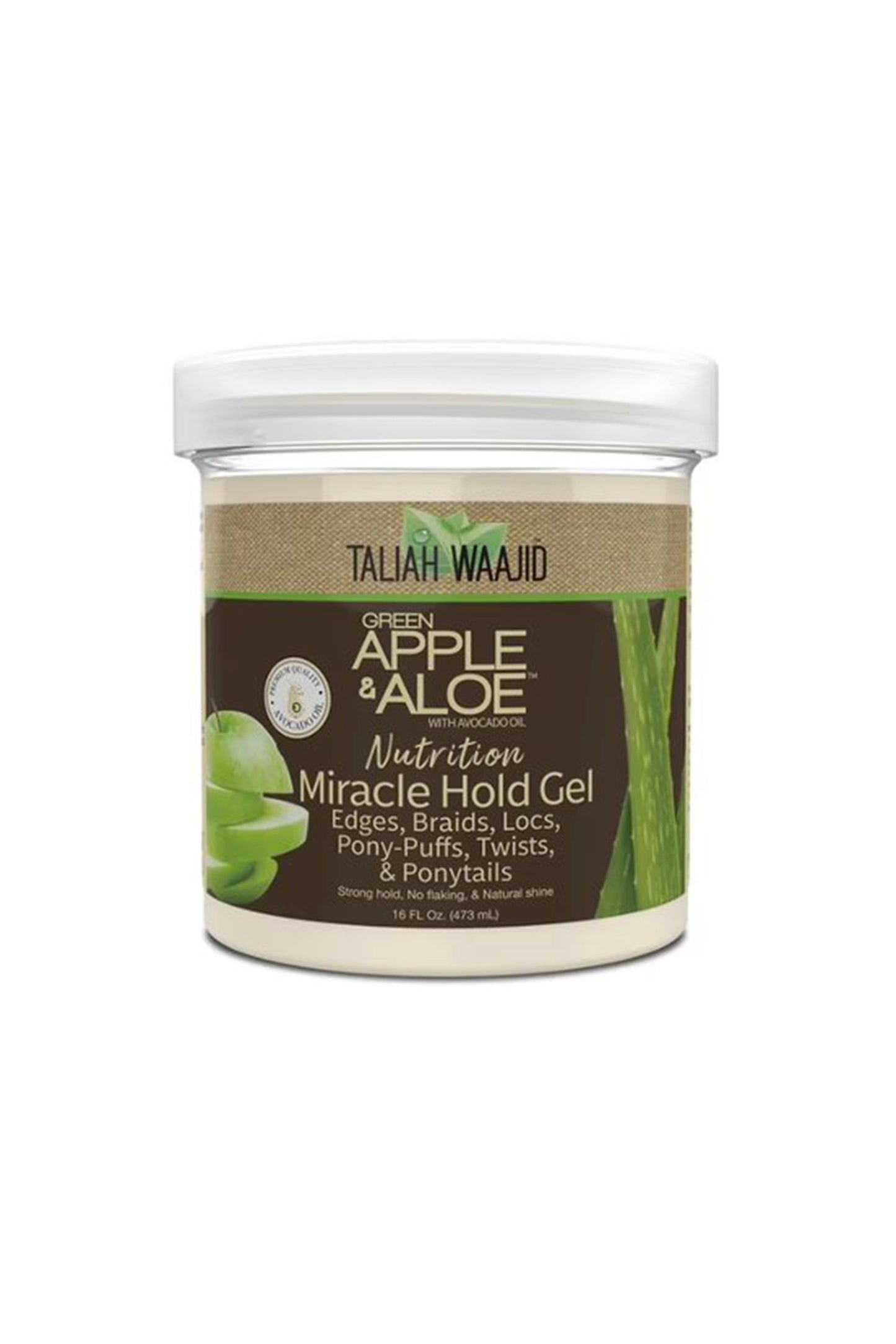 Taliah Waajid Green Apple & Aloe Nutrition Miracle Hold Gel 473ml
