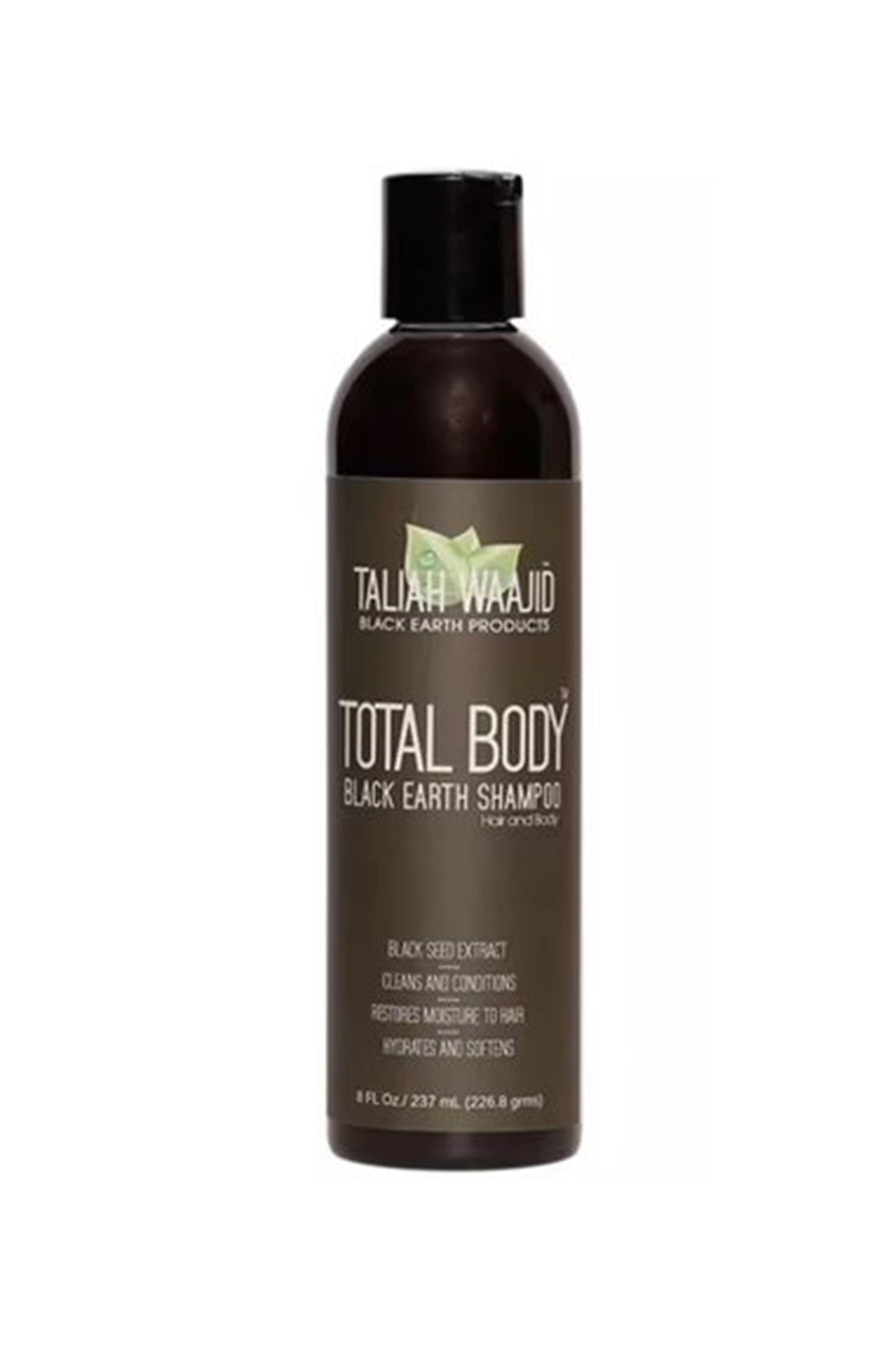 Taliah Waajid Total Body Black Earth Shampoo 8oz