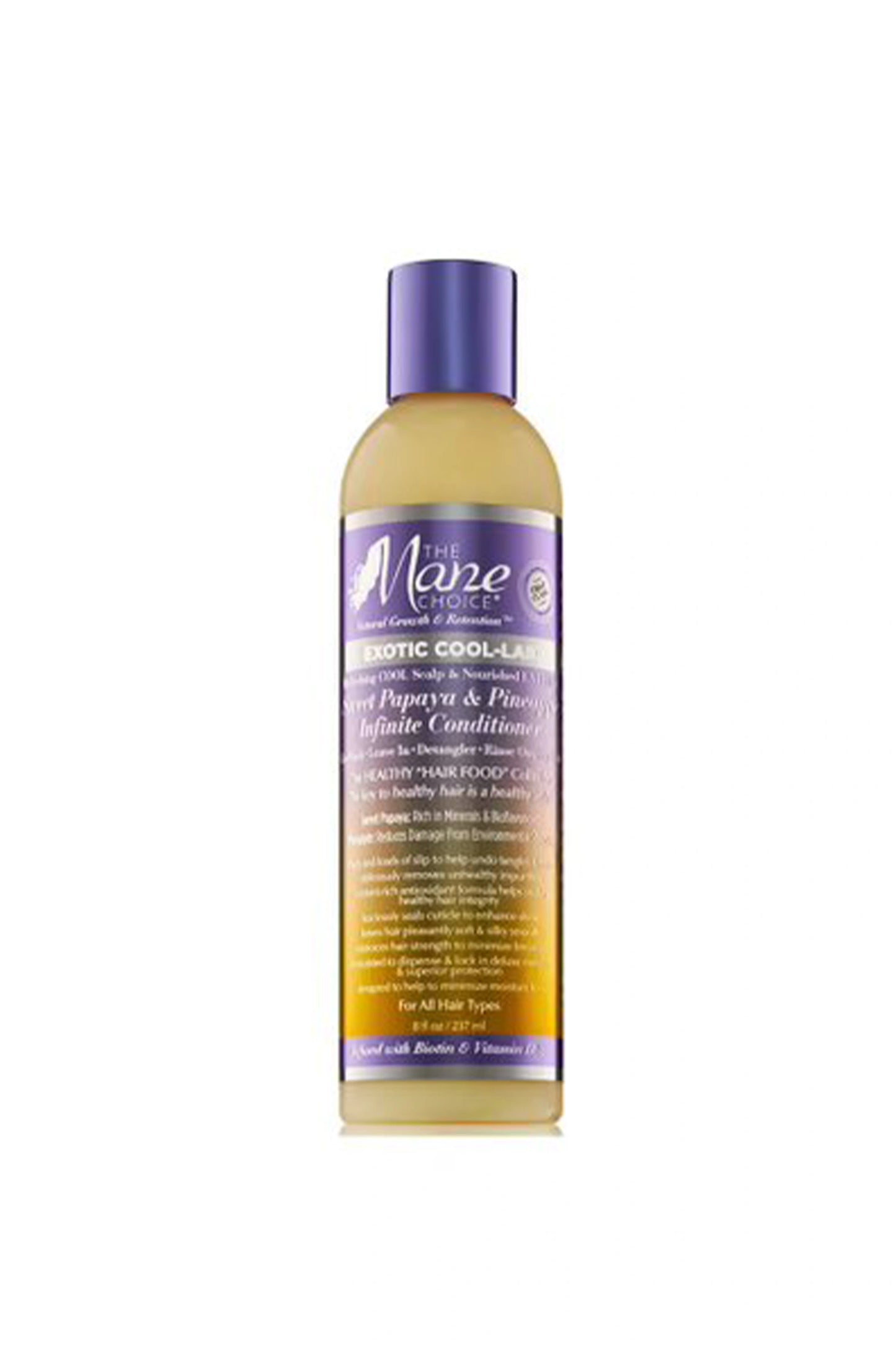 The Mane Choice Exotic Cool Laid Sweet Papaya & Pineapple Infinite Conditioner,Rinse Out, Leave-In, Co-Wash, Detangler
