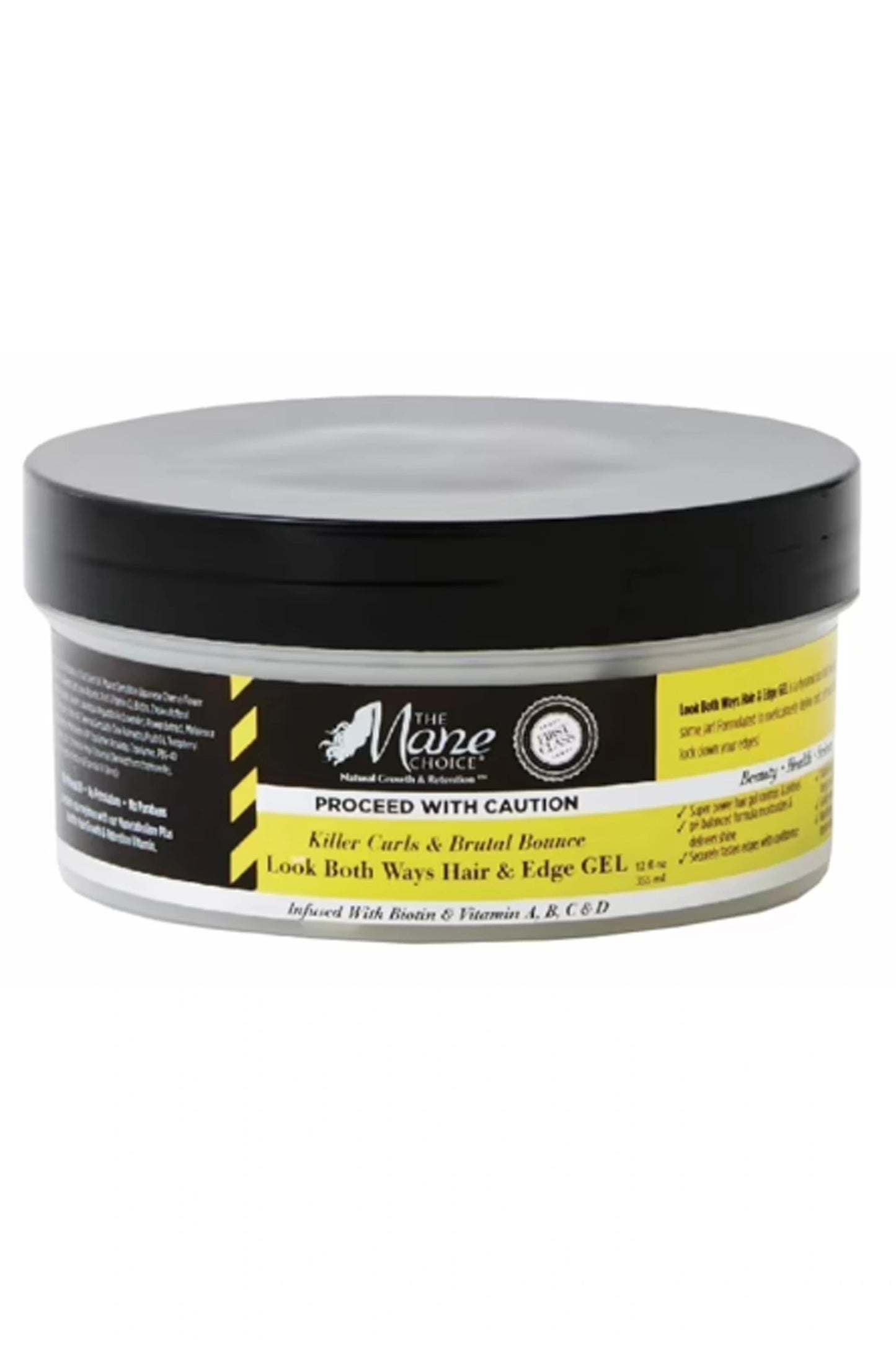 The Mane Choice Proceed With Caution Look Both Ways Hair & Edge Gel