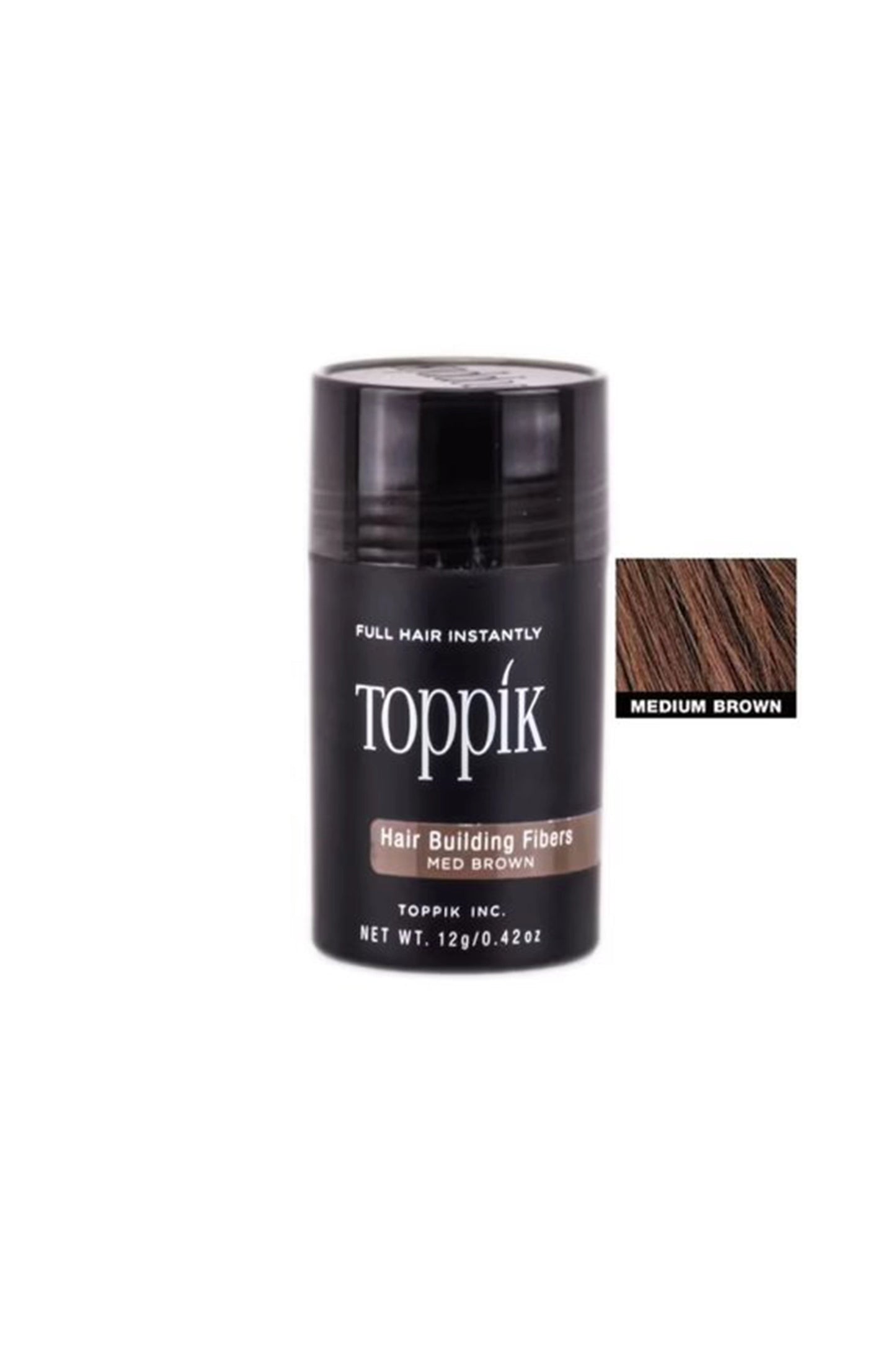 Toppik Hair Building Fibers 12gr - Medium Brown