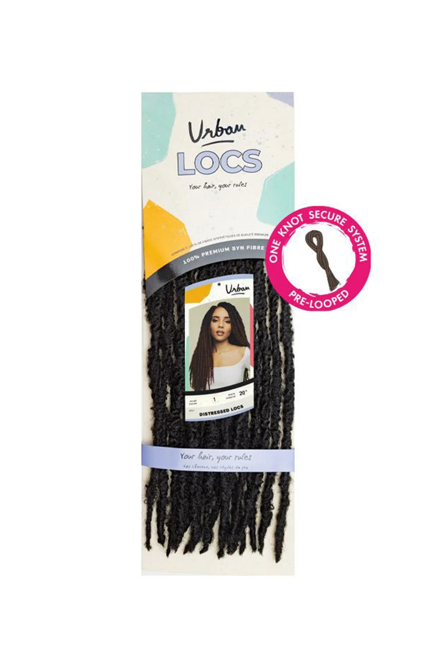 Urban Locs Distressed Locs 20"