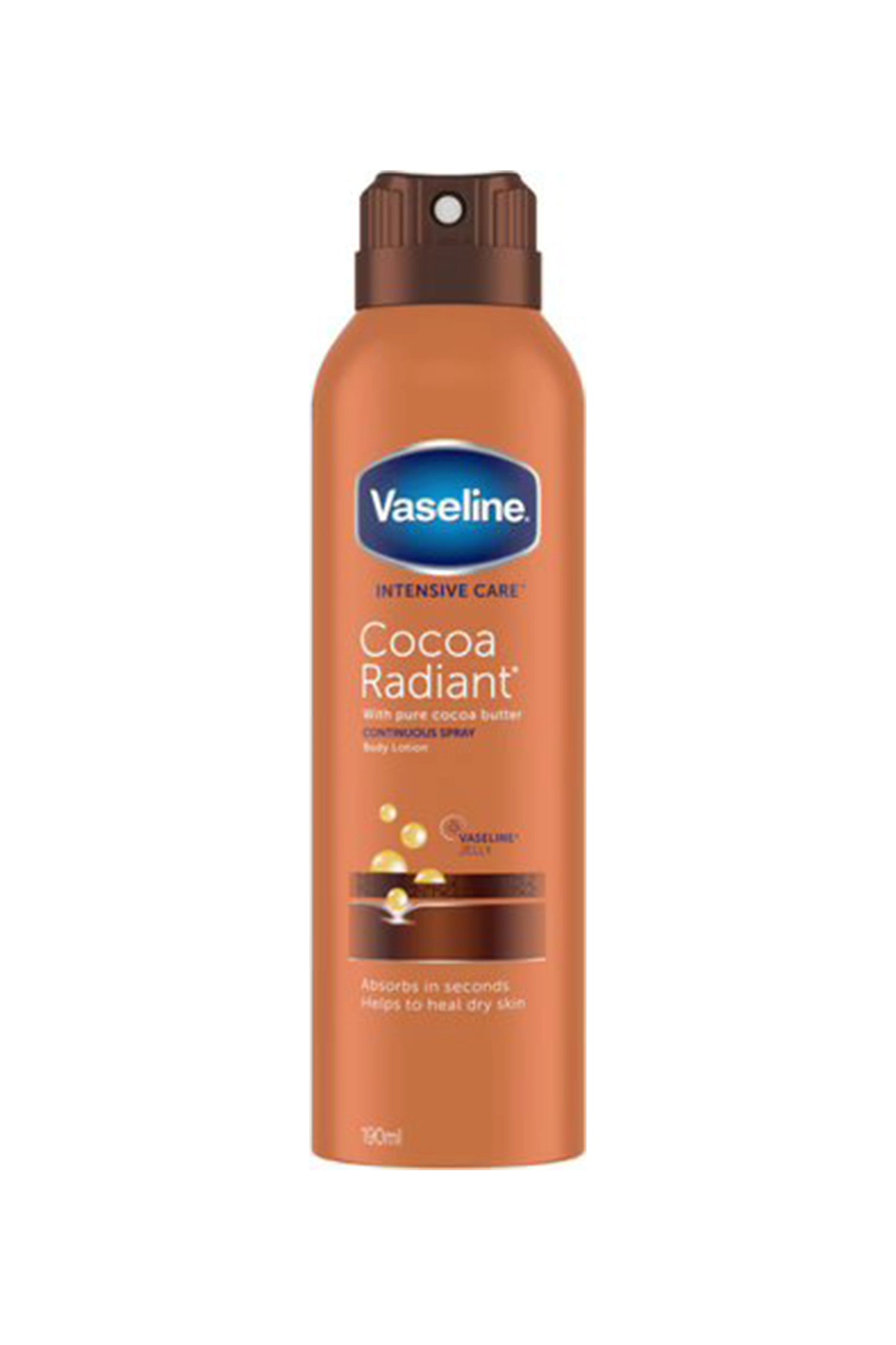 Vaseline Ccoa Radiant Body Lotion Spray 190ml
