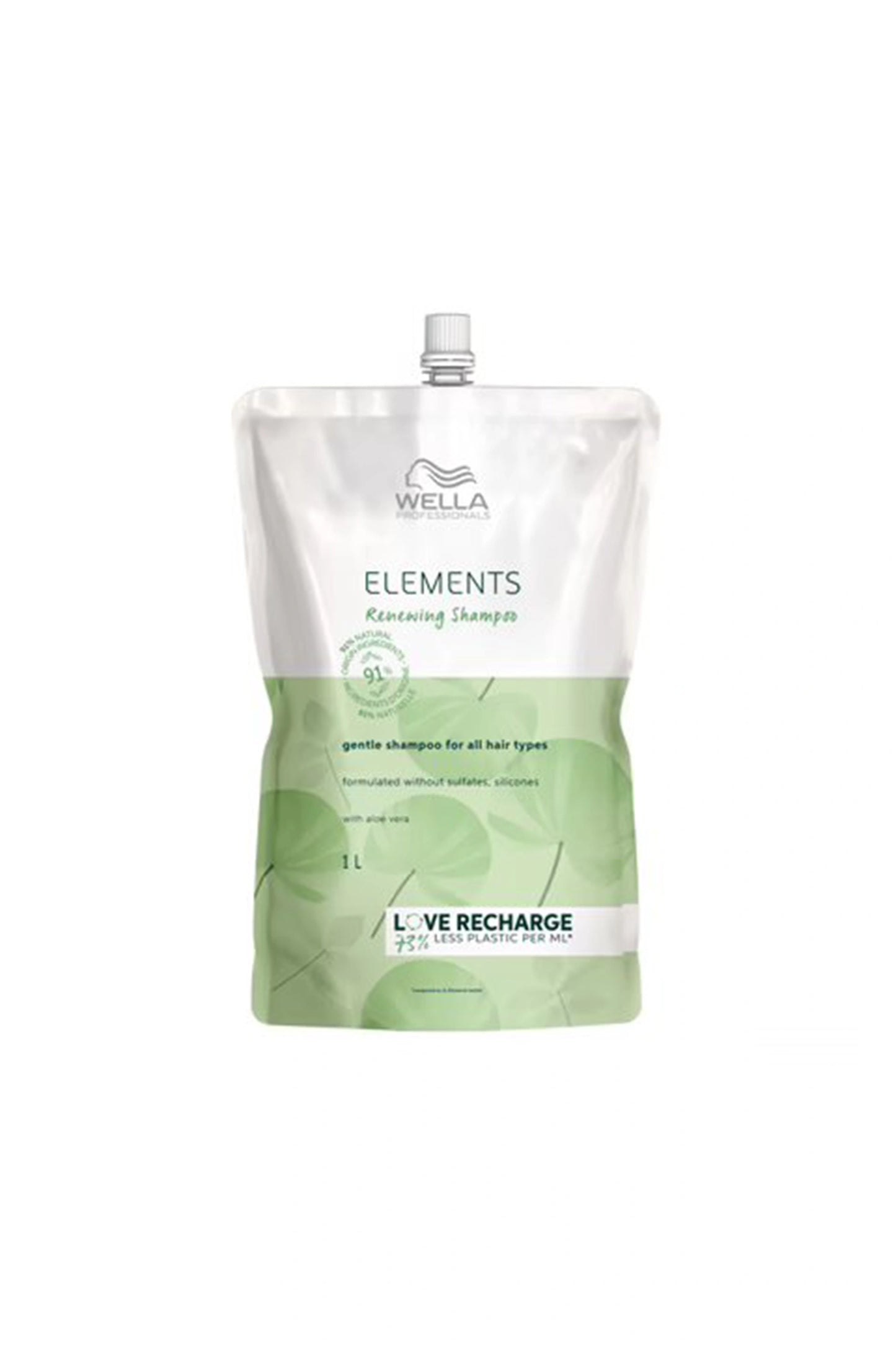 Wella Elements Renewing Shampoo Pouches 1000ml