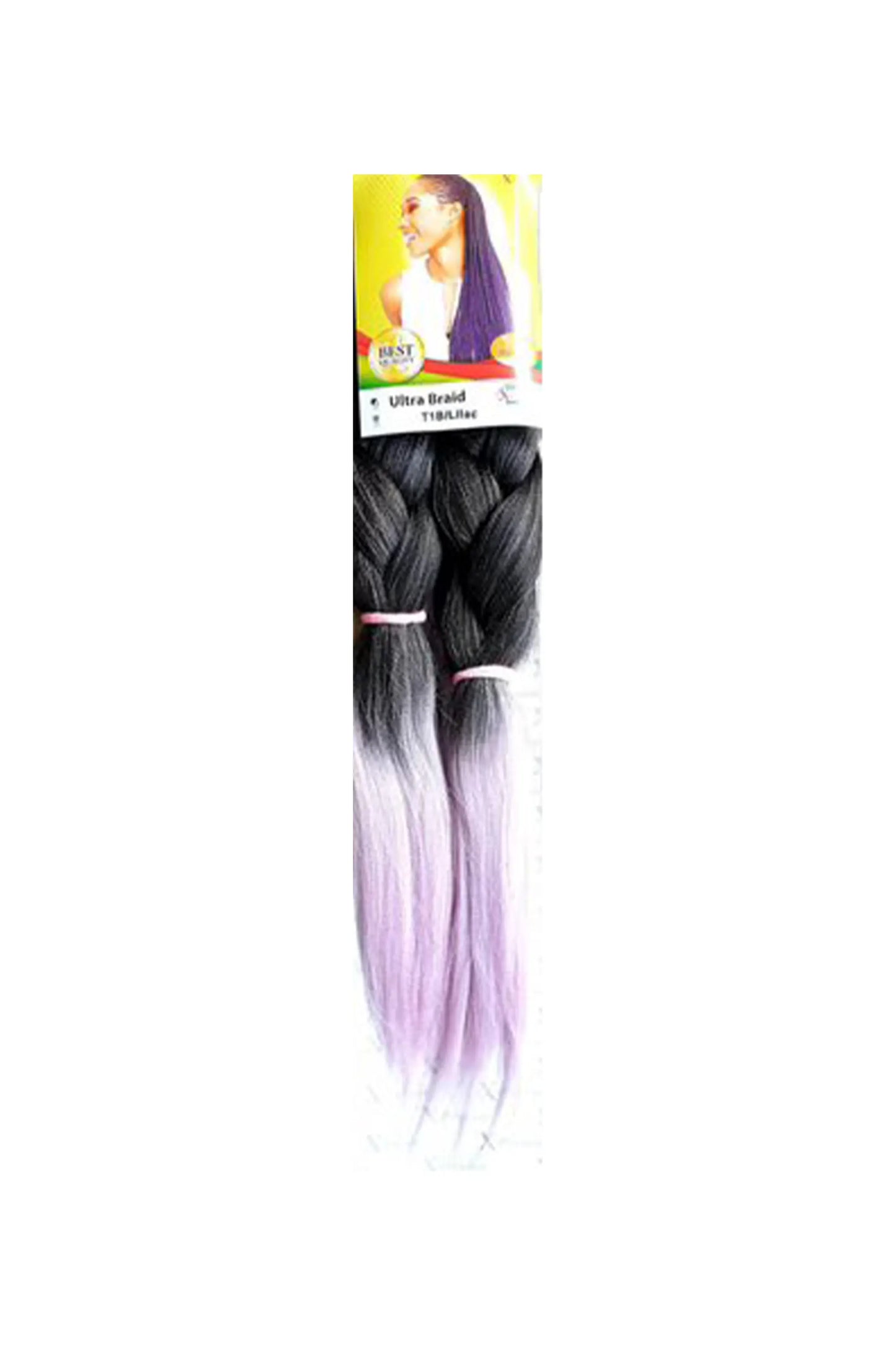 X-Pression Ultra Braid 46 Inches, T1B-Lilac