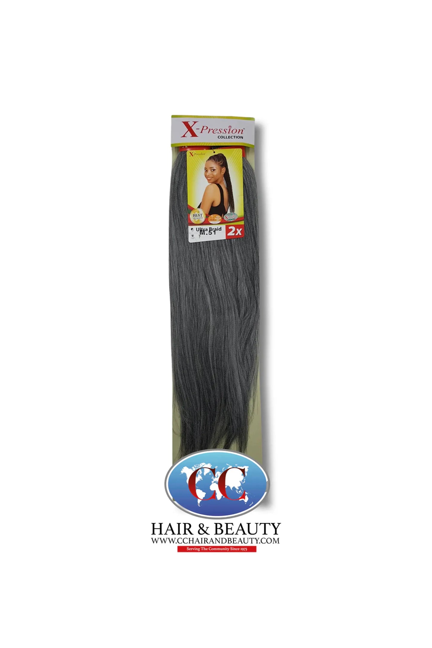 Xpression Ultra Braid Pre-Stretched 46" 160g