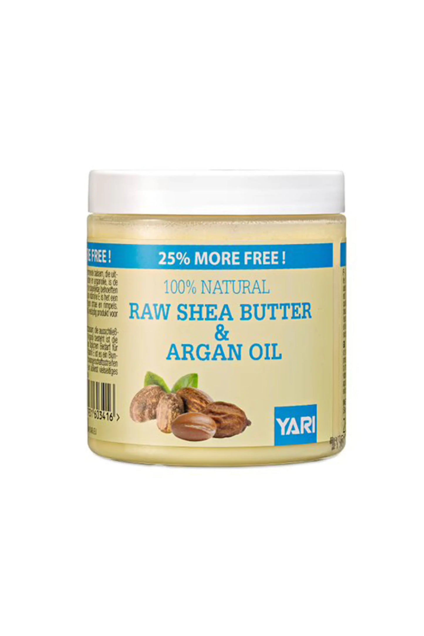 Yari 100% Raw Shea Butter & Argan Oil 250ml
