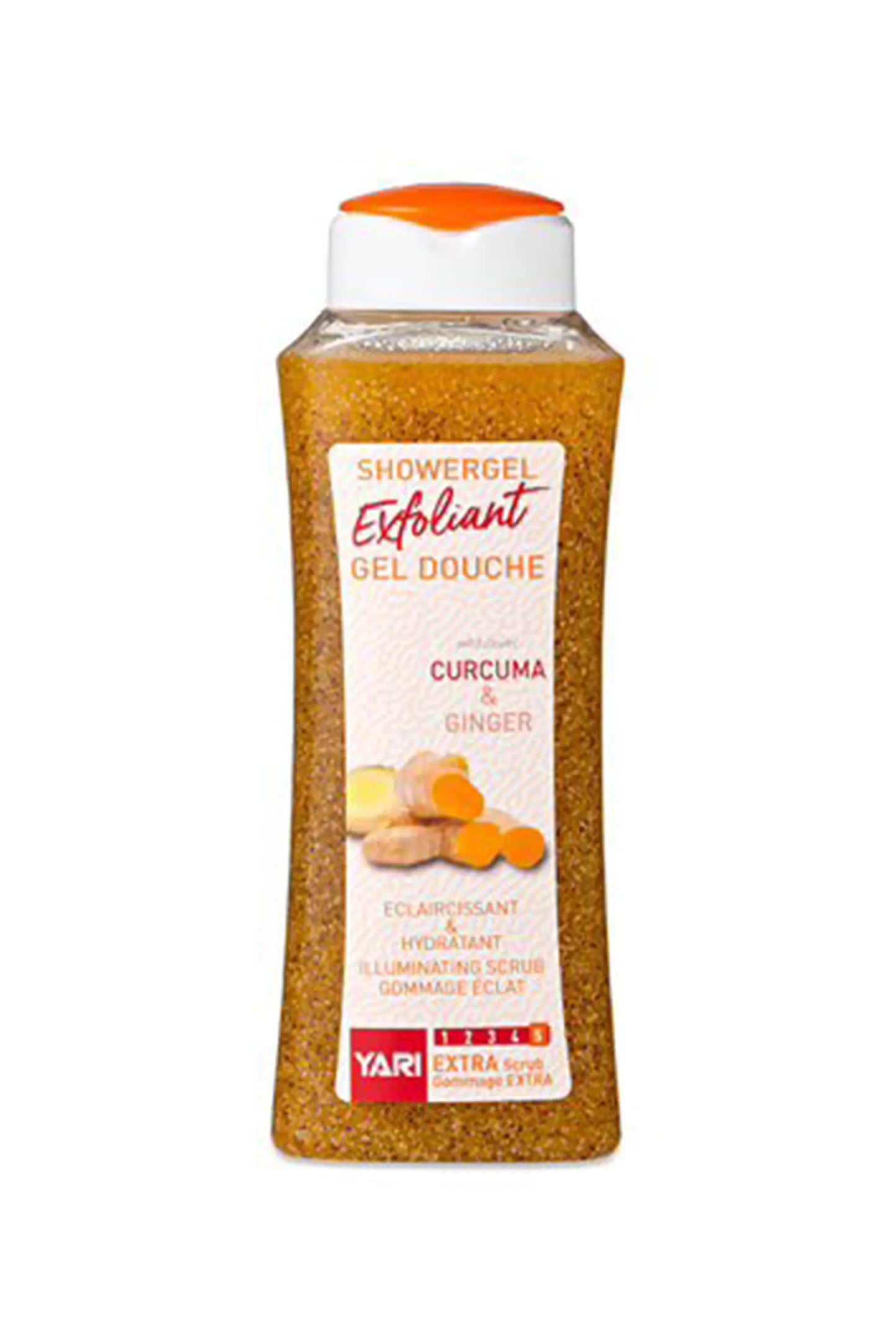 Yari Exfoliant Showergel Curcuma & Ginger 500ml