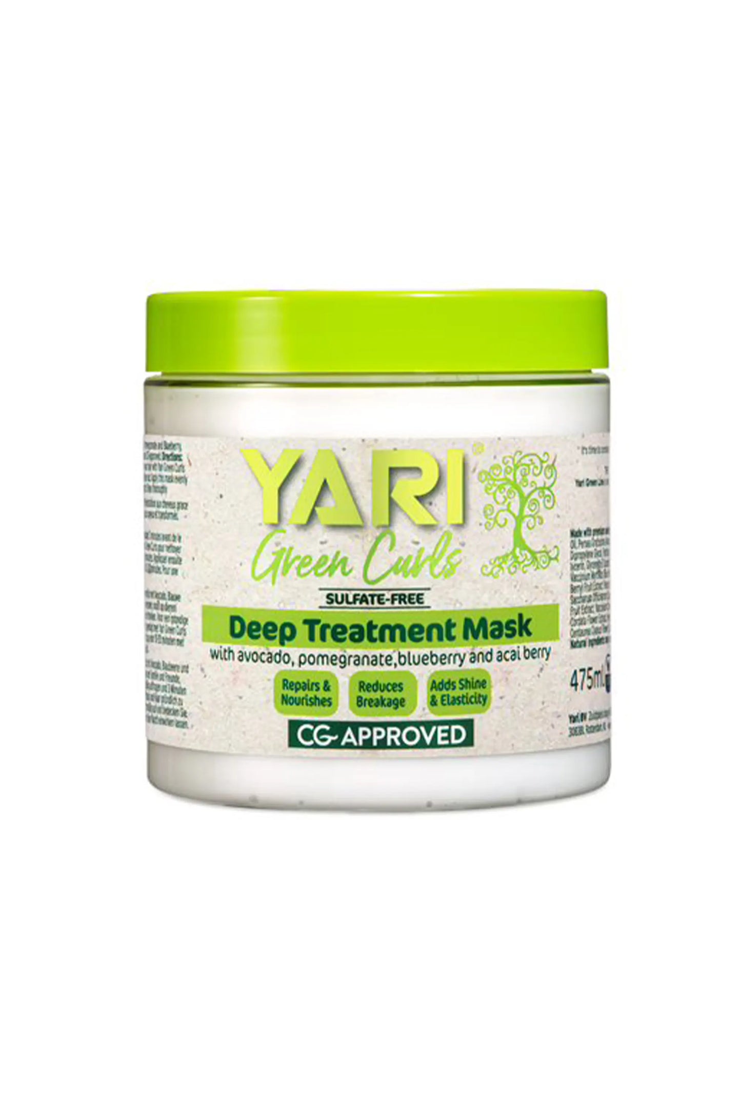 Yari Green Curls Deep Treatment Mask 475ml