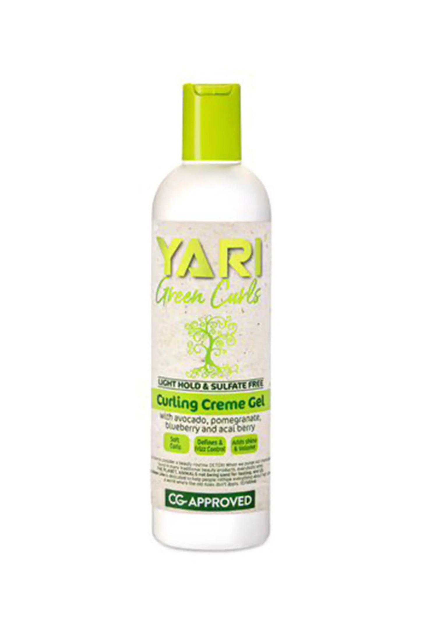 Yari Green Curls Light Hold Curling Cream Gel 355ml