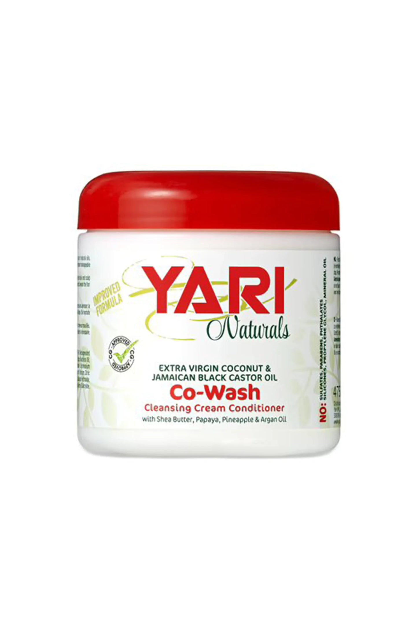 Yari Naturals Co-Wash 16oz