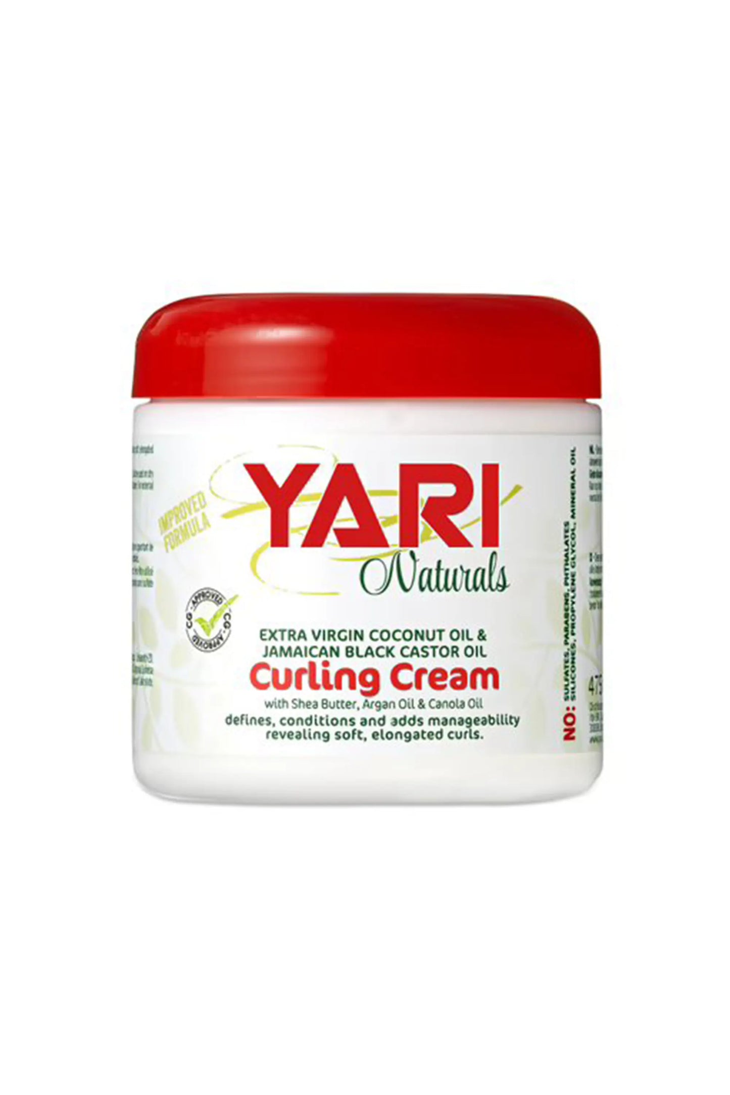 Yari Naturals Curling Cream 16 Oz