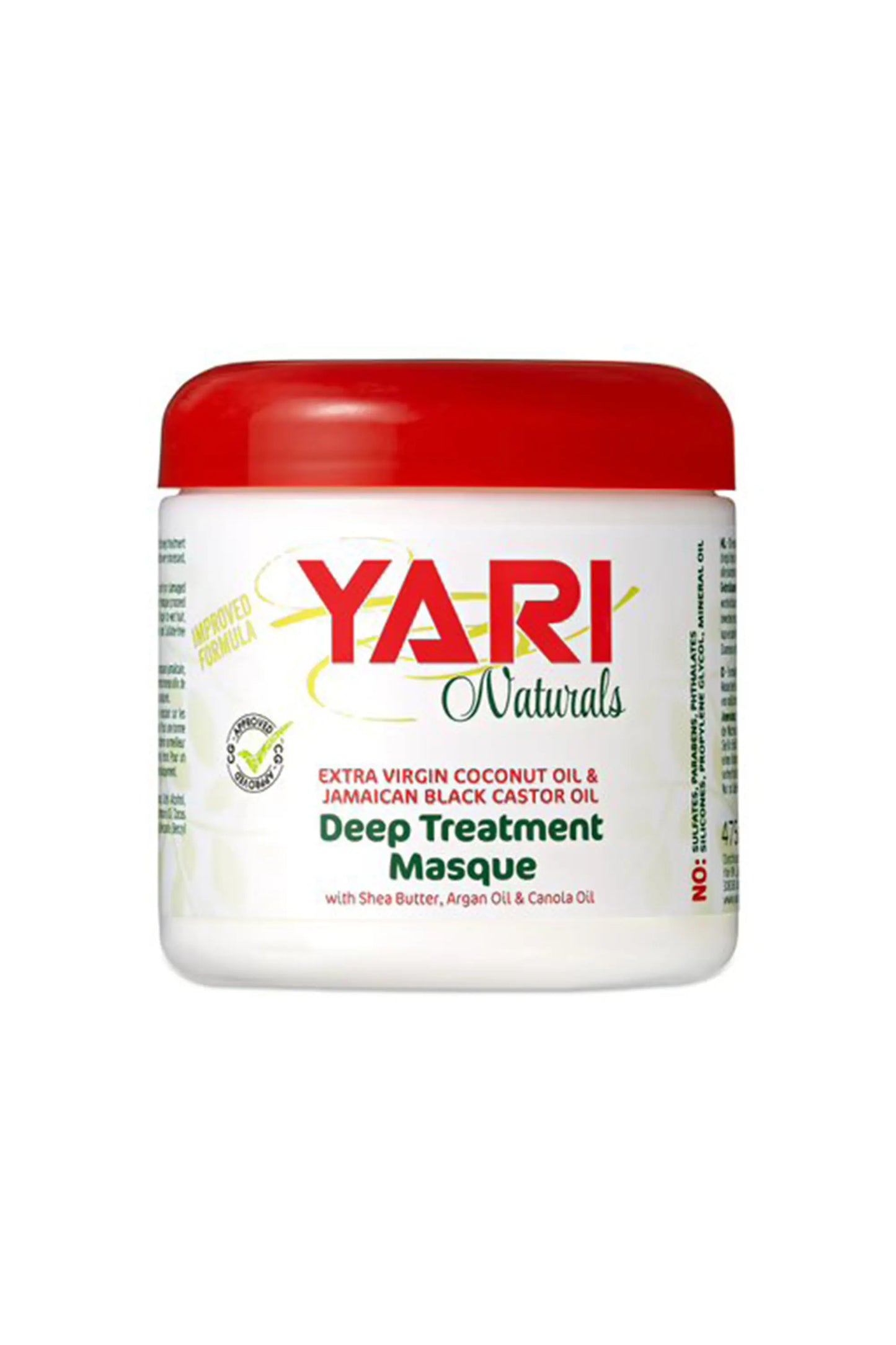 Yari Naturals Deep Treatment Hair Mask 16 Oz