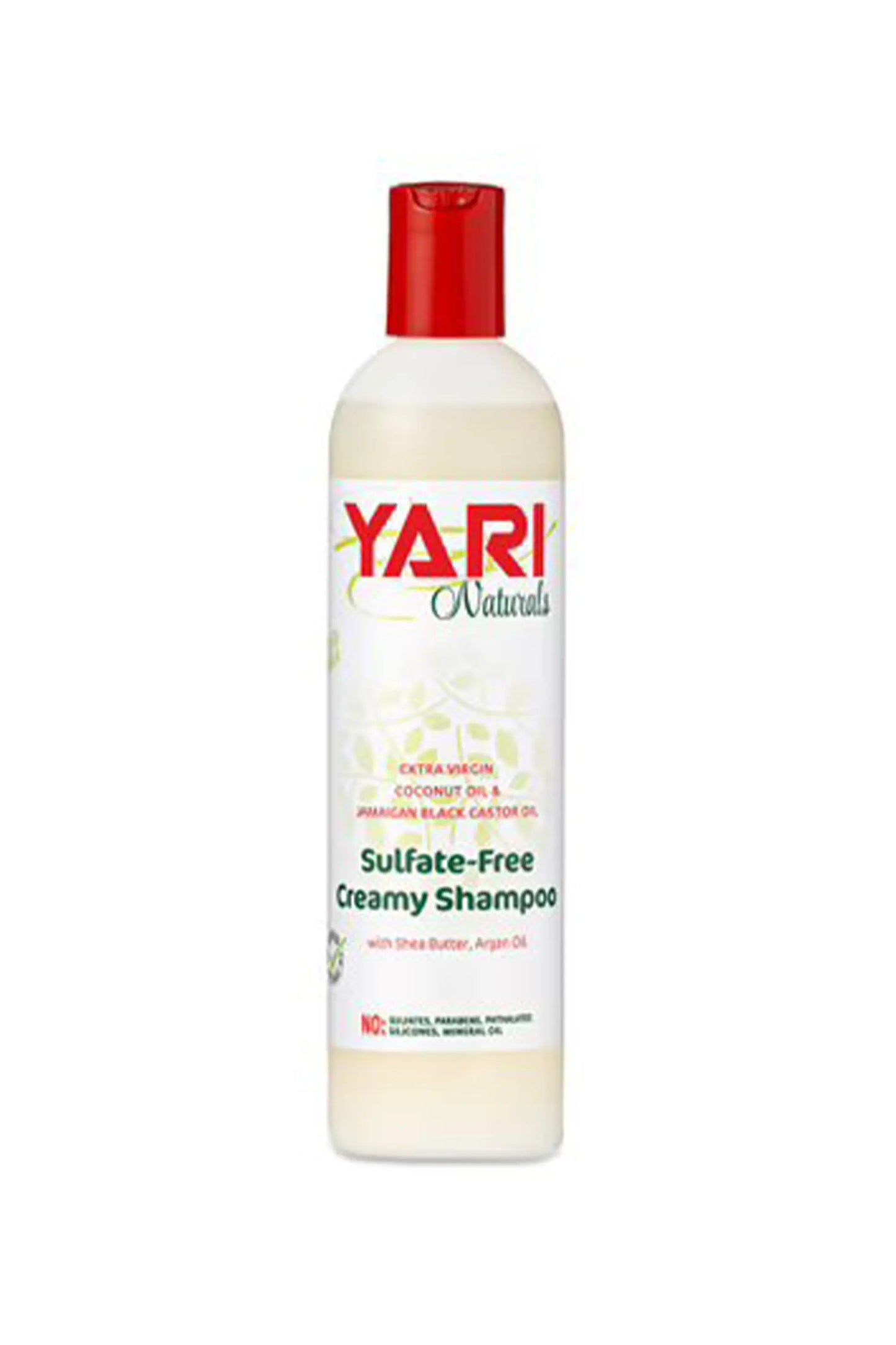 Yari Naturals Sulfate Free Creamy Shampoo 13 Oz