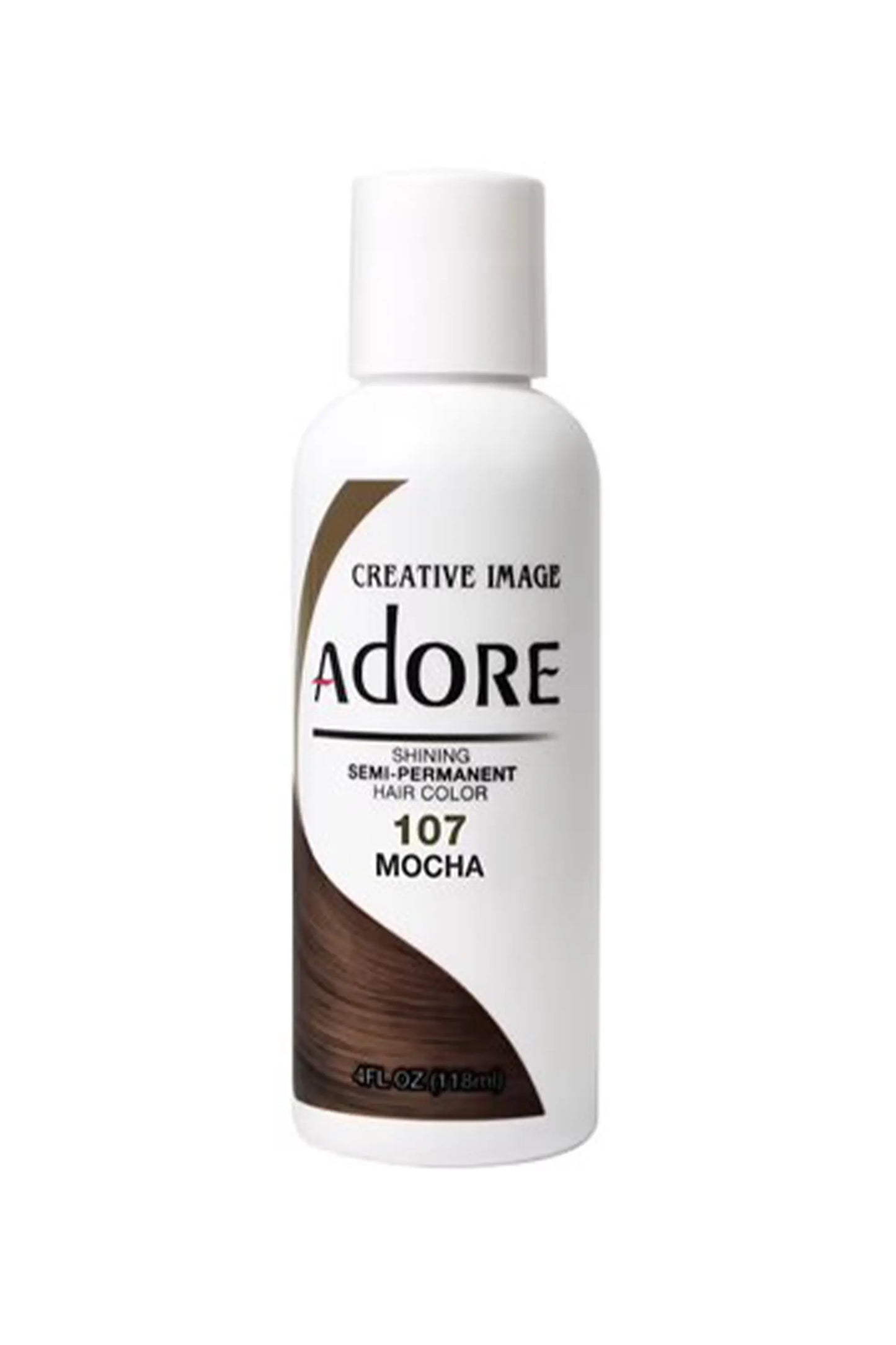 Adore Semi Permanent Hair Color 107 - Mocha 118ml