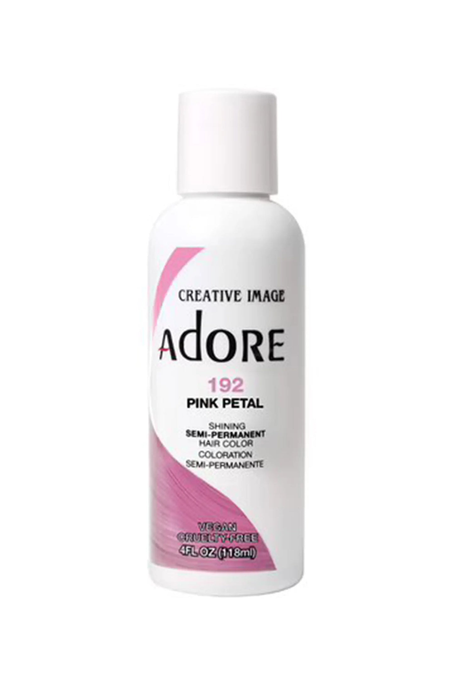 Adore Semi Permanent Hair Color 192 - Pink Petal 118ml