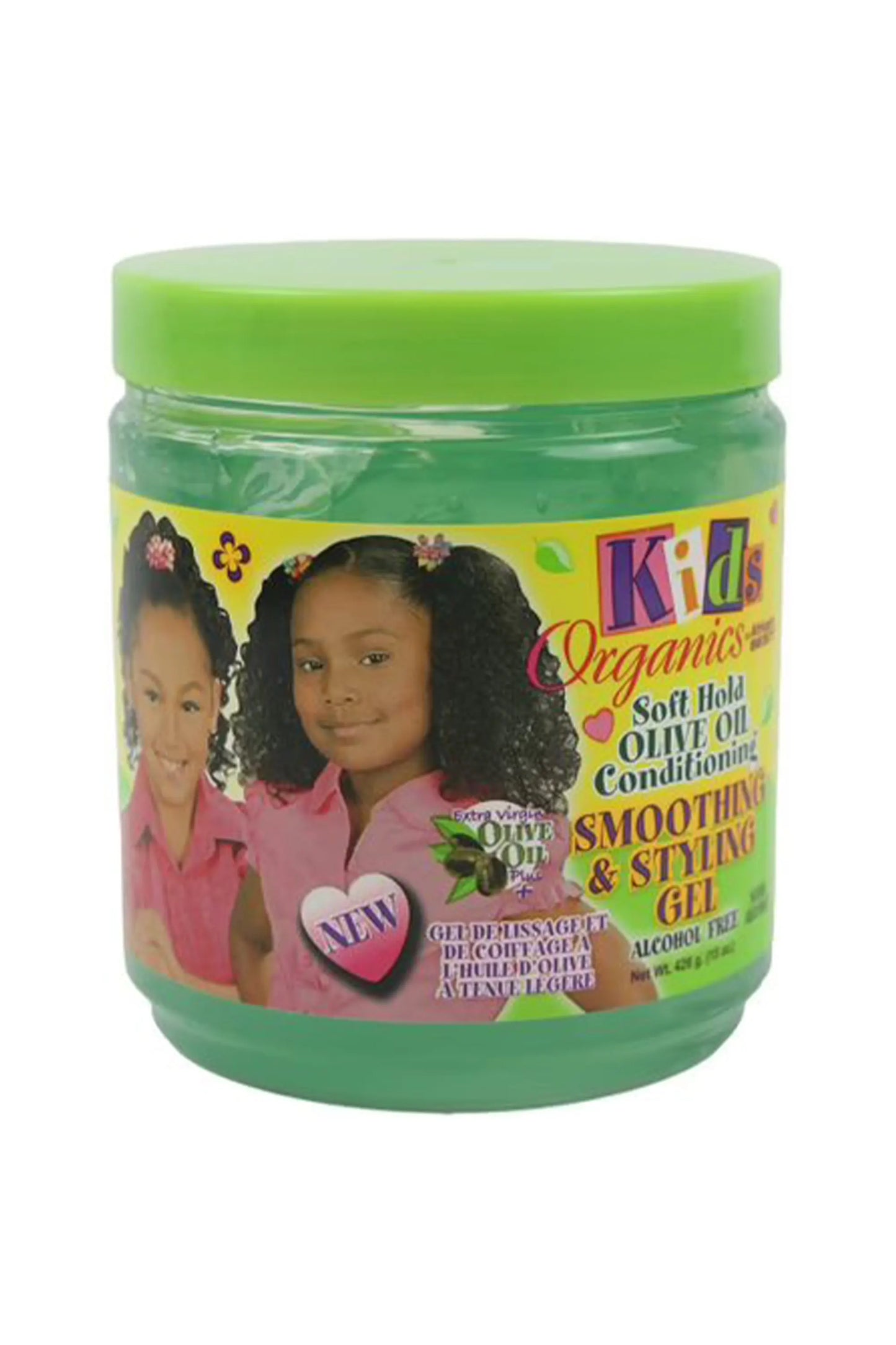 Africa's Best Kids Soft Hold Olive Oil Smoothing & Styling Gel 15oz