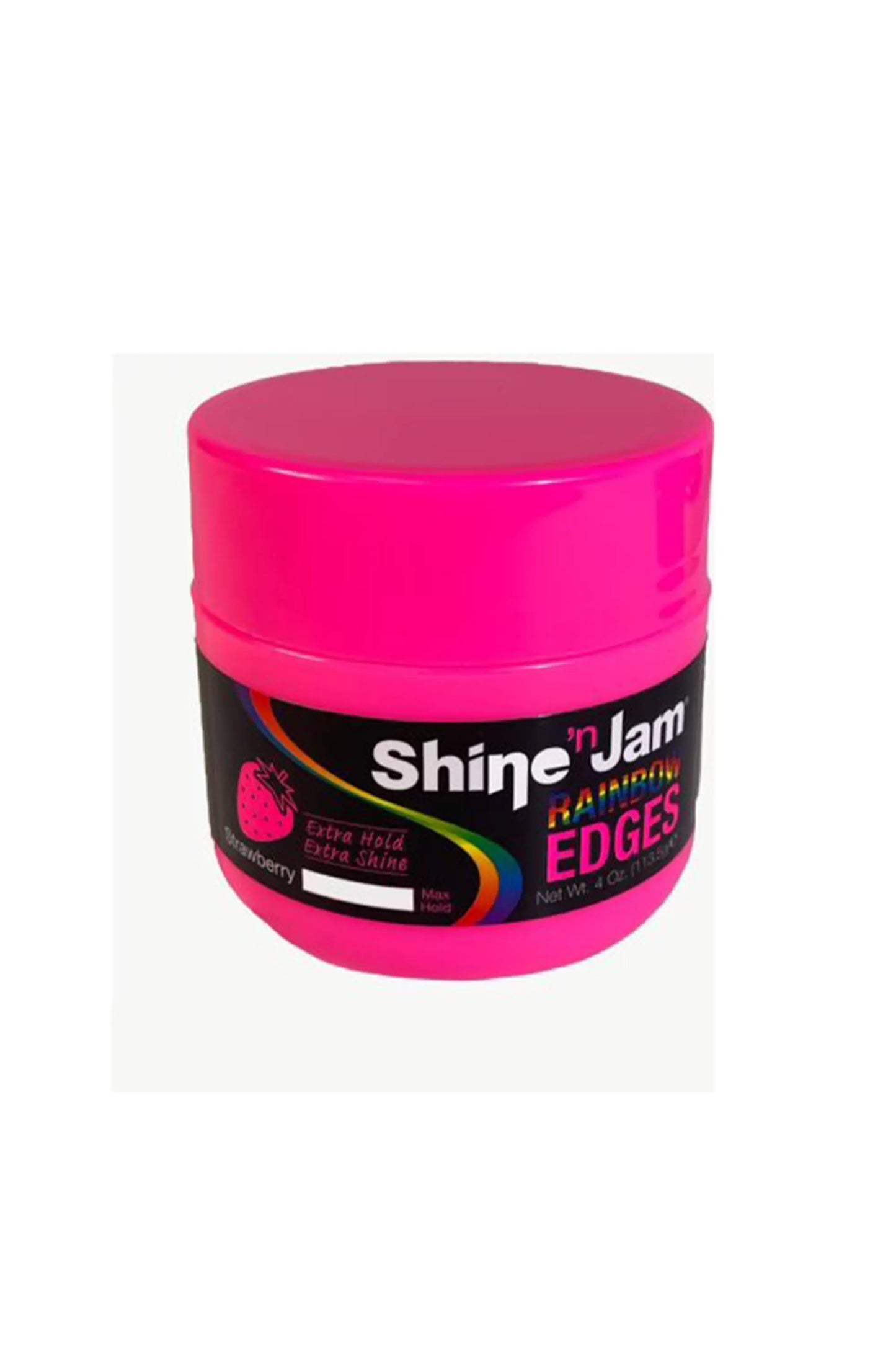 Ampro Shine N Jam Rainbow Edges Strawberry 4 Oz