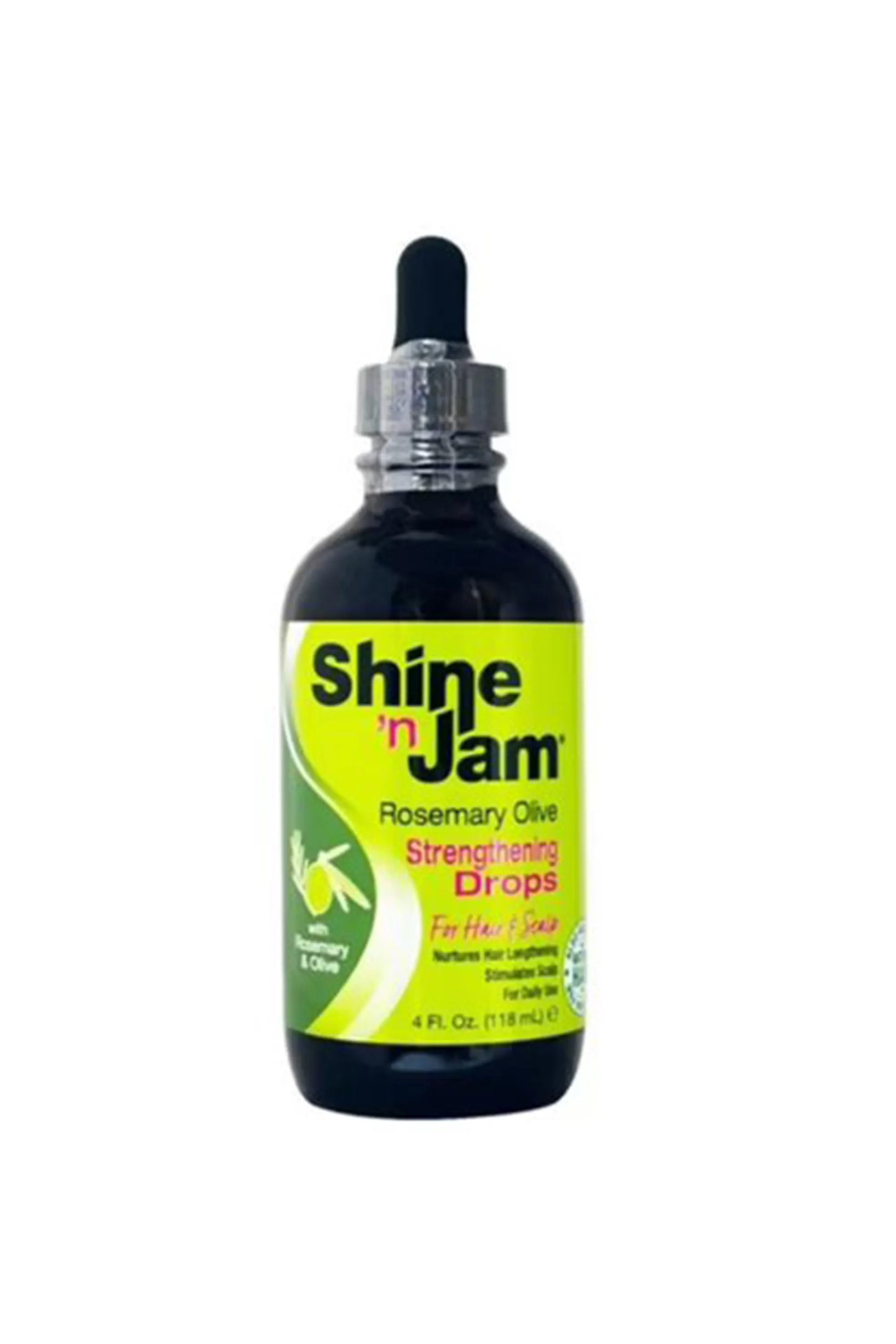 Ampro Shine 'N Jam Rosemary Olive Strengthening Drops 118ml