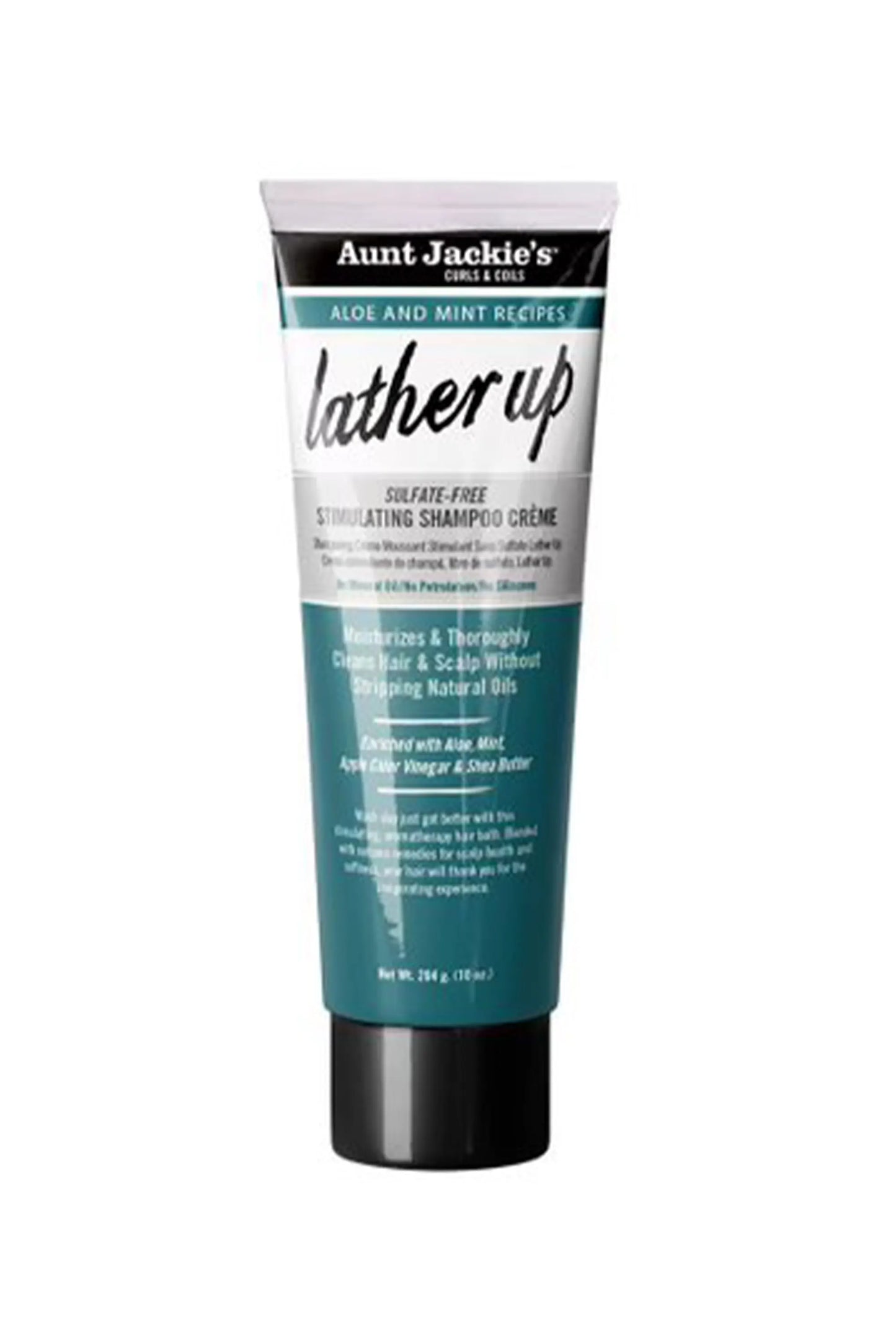 Aunt Jackie's Aloe And Mint Lather Up Stimulating Shampoo Crème 10oz