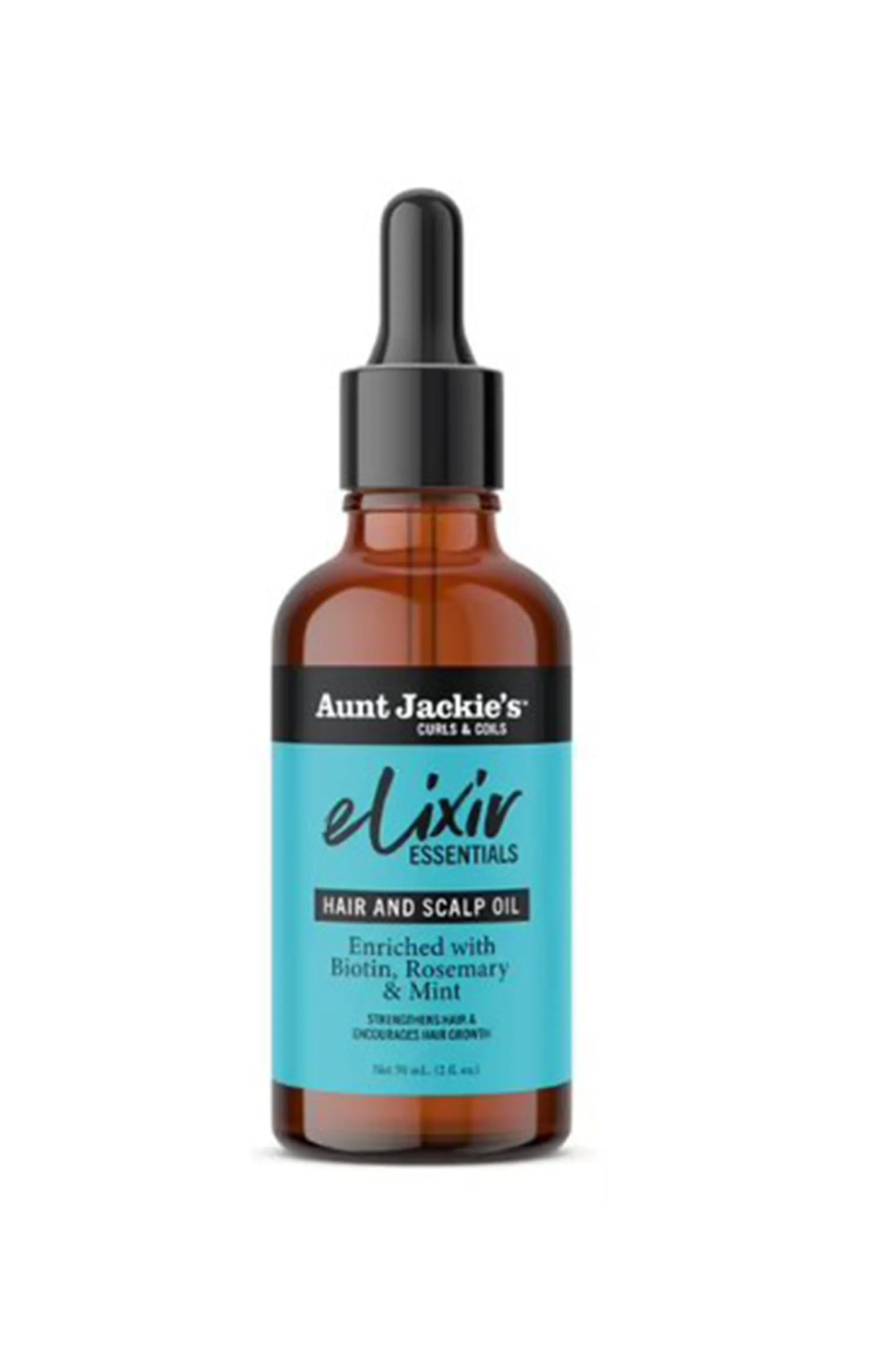 Aunt Jackie's Elixir Biotin & Rosemary Hair & Scalp Oil 59ml
