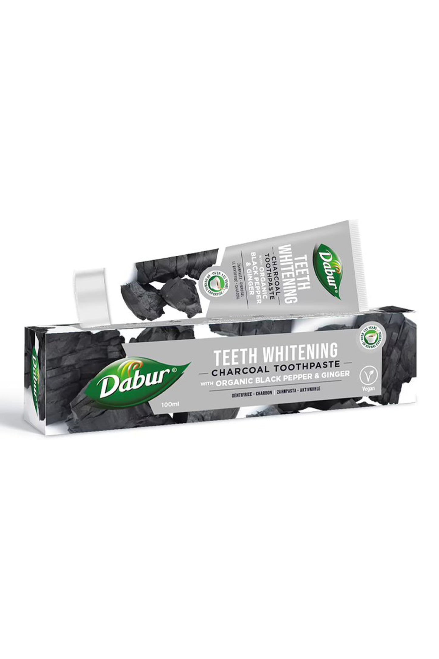 Dabur - Teethe Whitening Charcoal Toothpaste 100ml