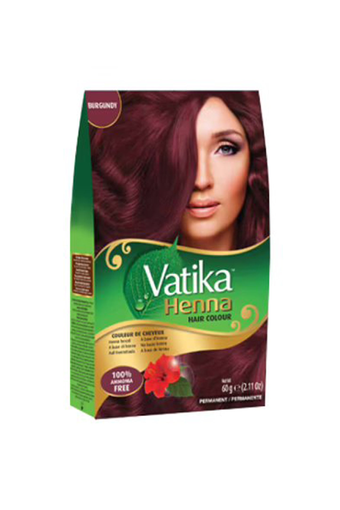 Dabur Vatika Henna Hair Color 6x10 Gr - Burgundy