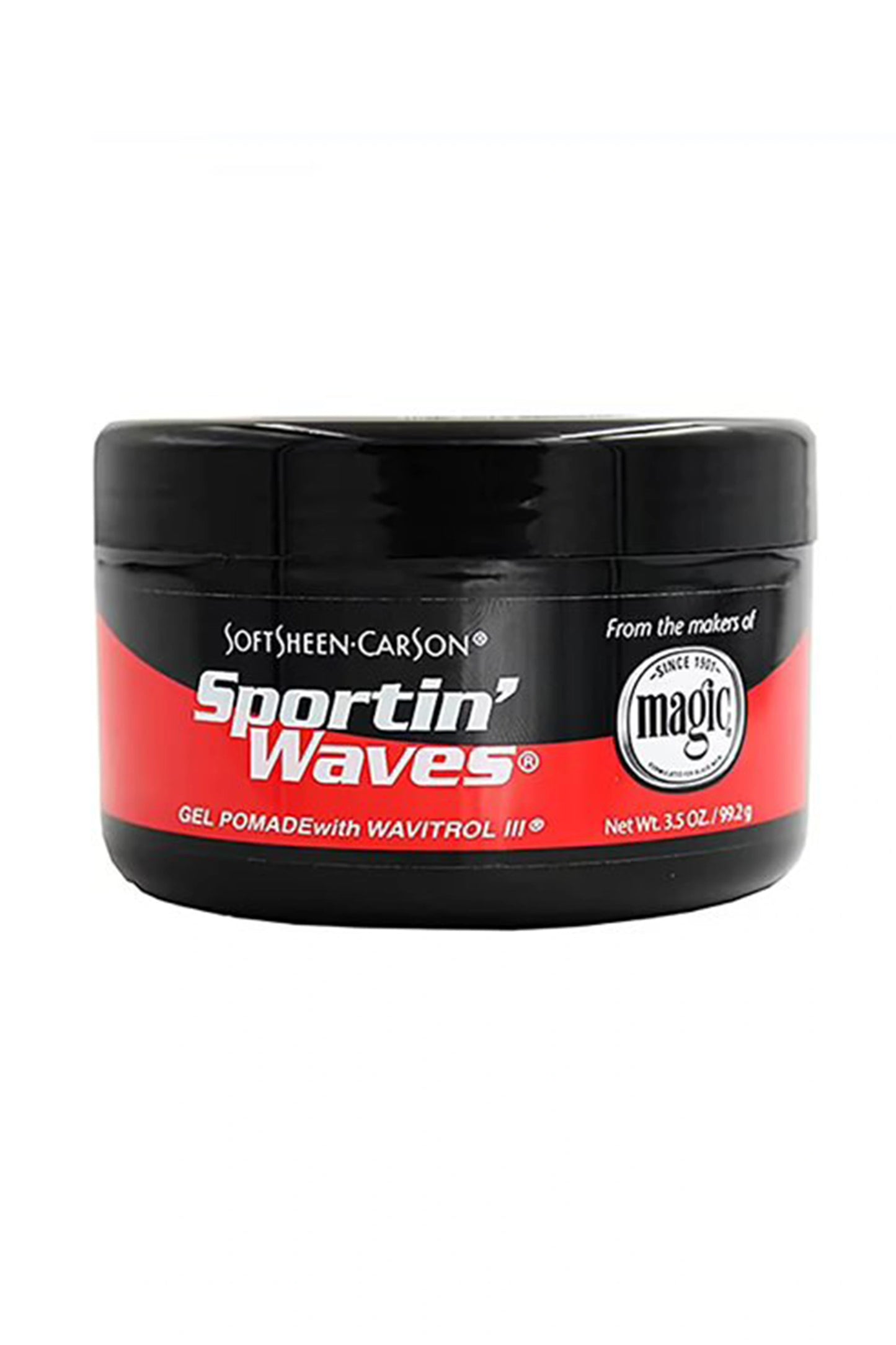 Magic Sportin Waves Gel Pomade Maximum - Black
