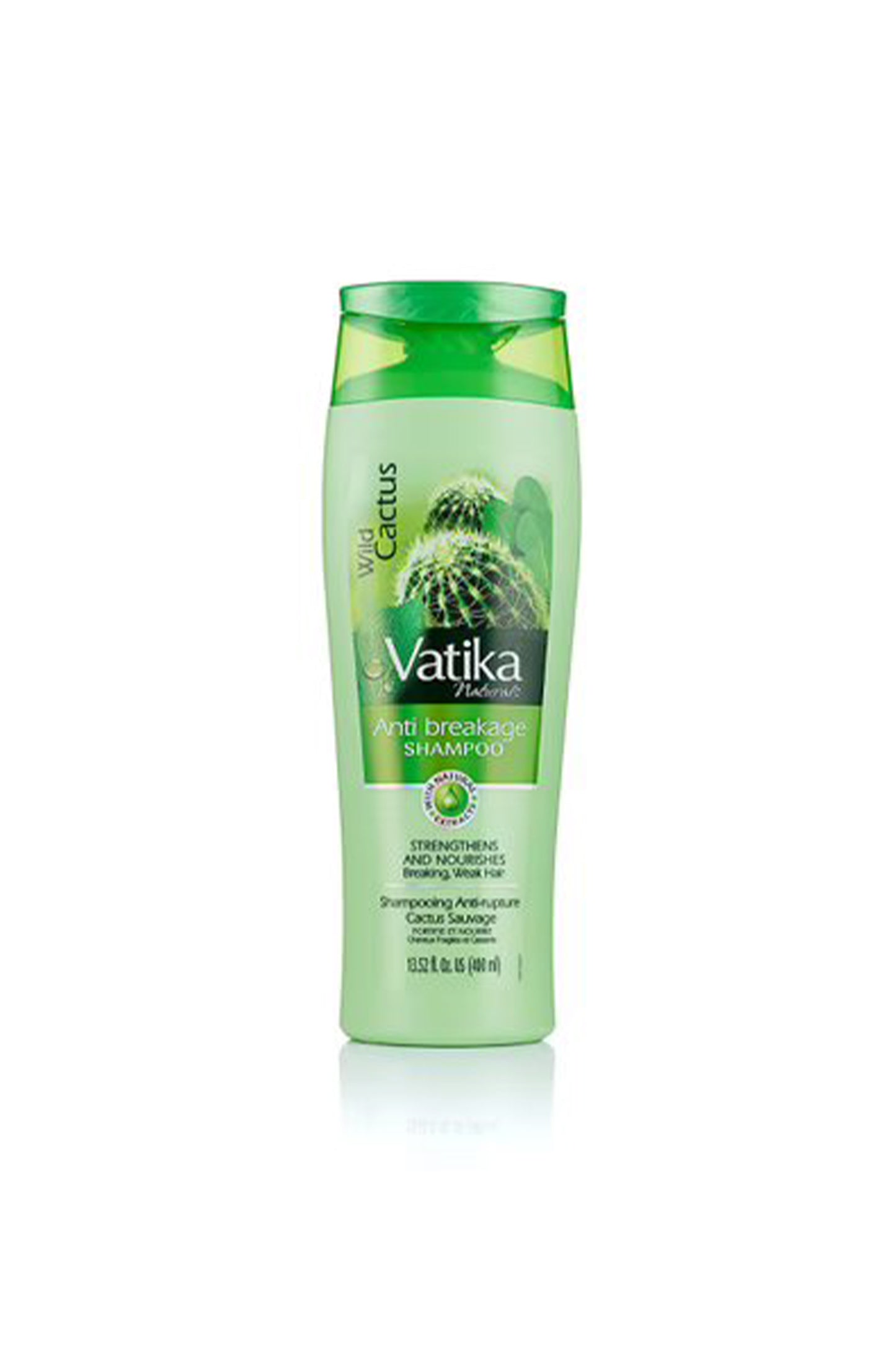 Dabur Vatika Naturals Wild Cactus Shampoo 400 Ml
