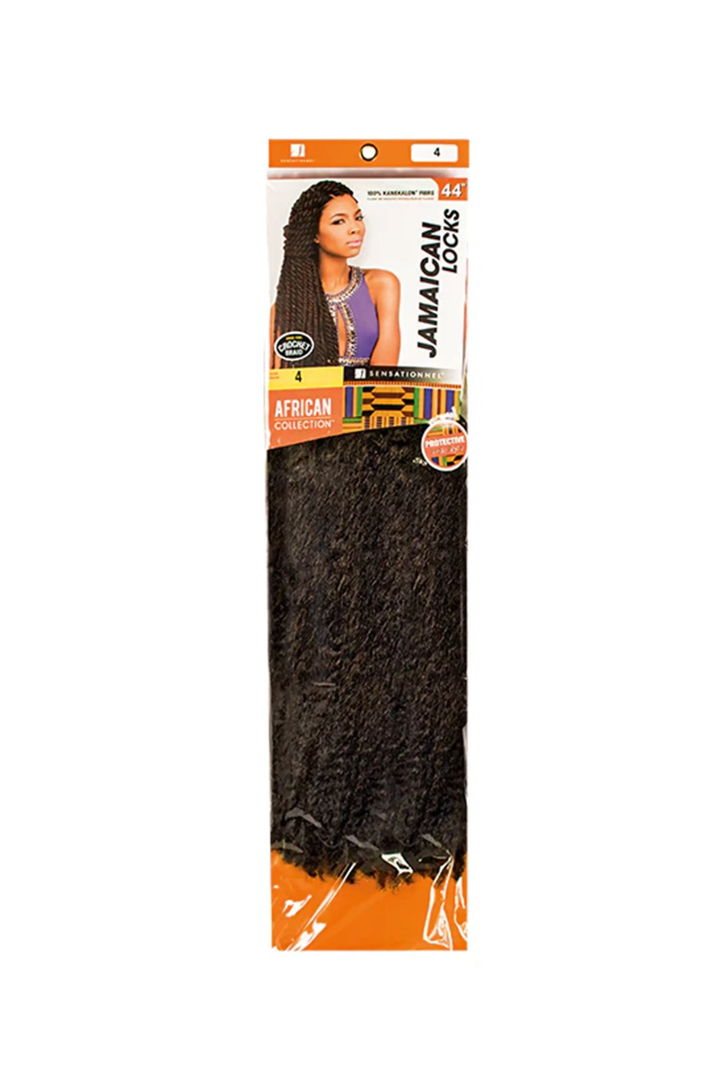African Collection Braids - Jamaican Locks 44"