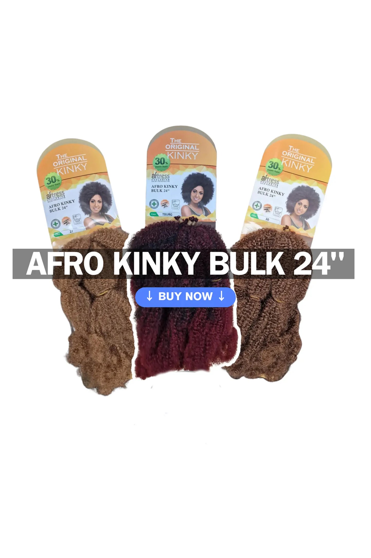 Aftress Afro Kinky Bulk 24"