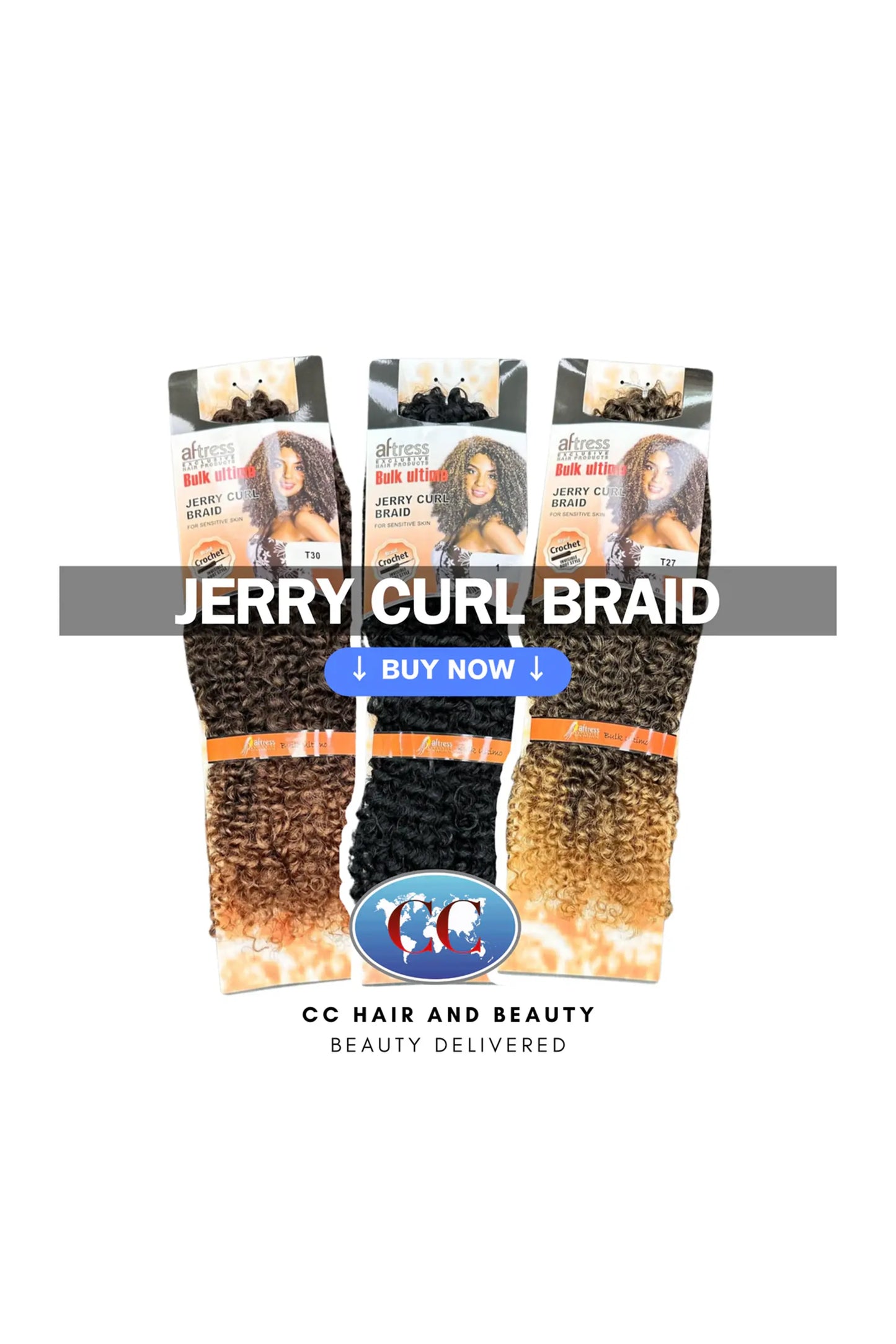 Aftress Bulk Ultimo Jerry Curl Braid